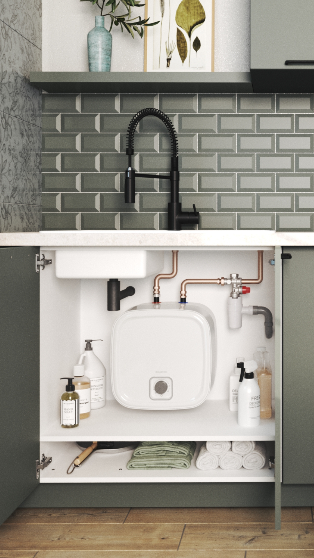 Chauffe-eau électrique instantané/ d'appoint