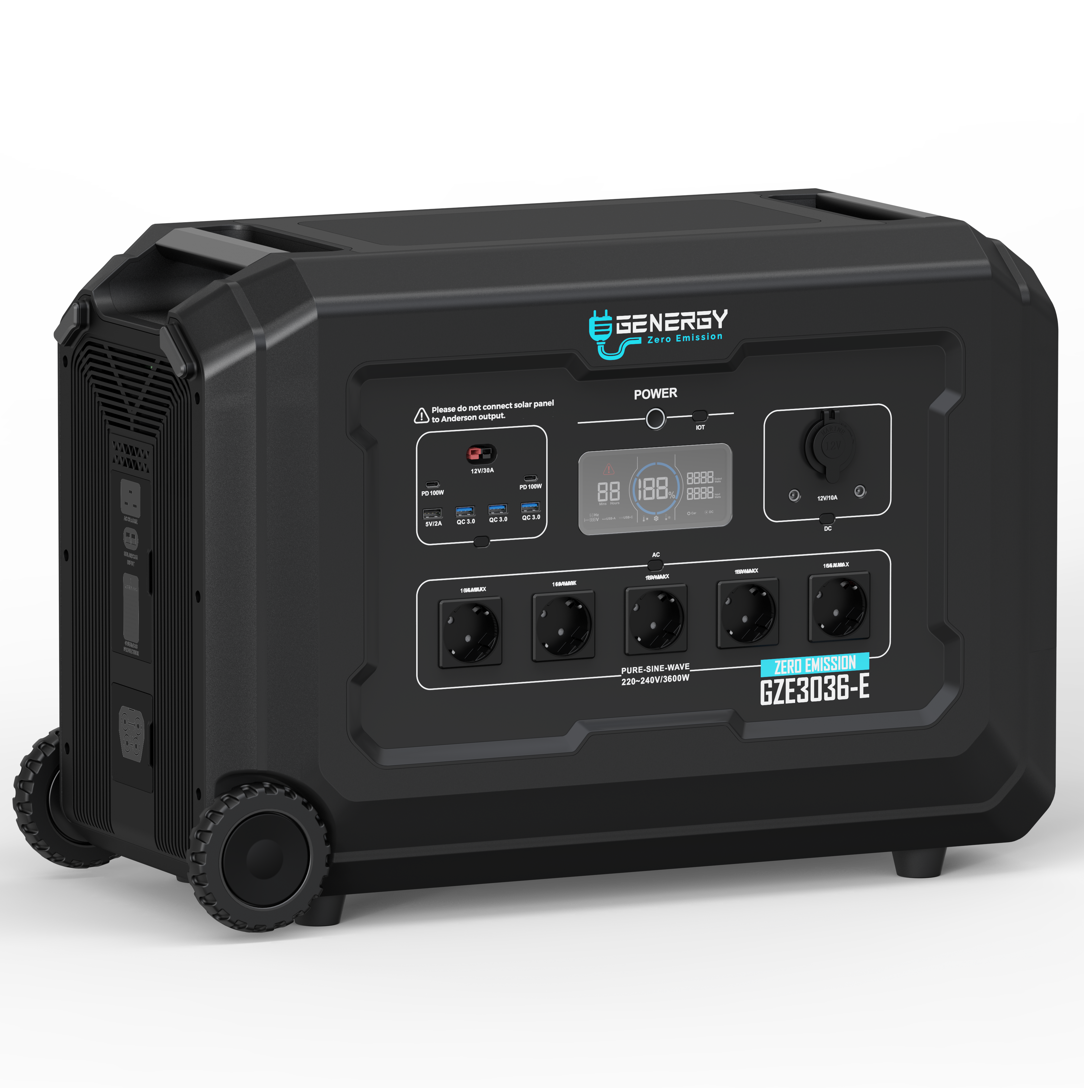 Gerador solar GENERGY GZE3036-e 3600W - 2