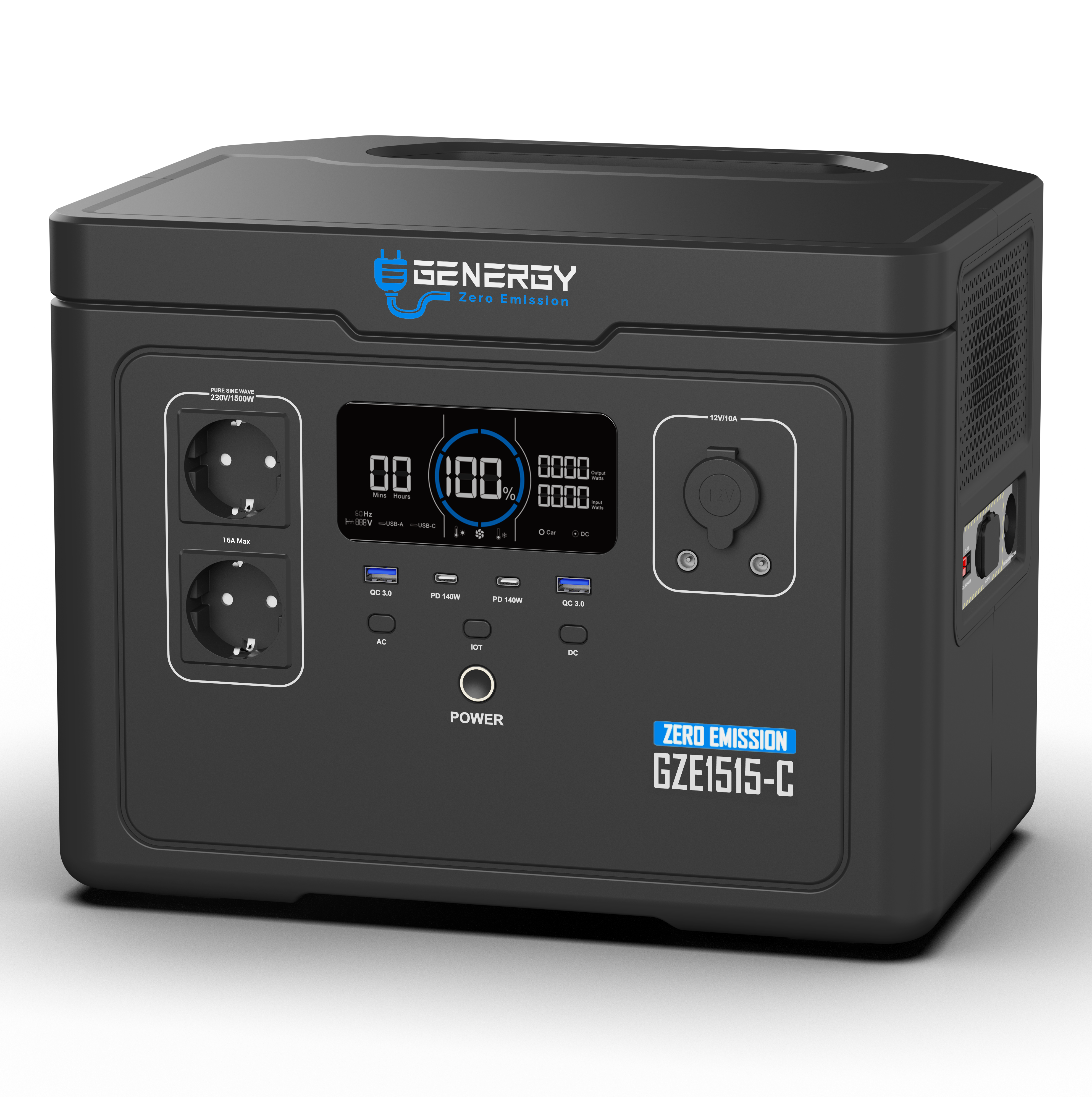 Gerador solar GENERGY GZE1515C com 2paineis SUN 200W - 4