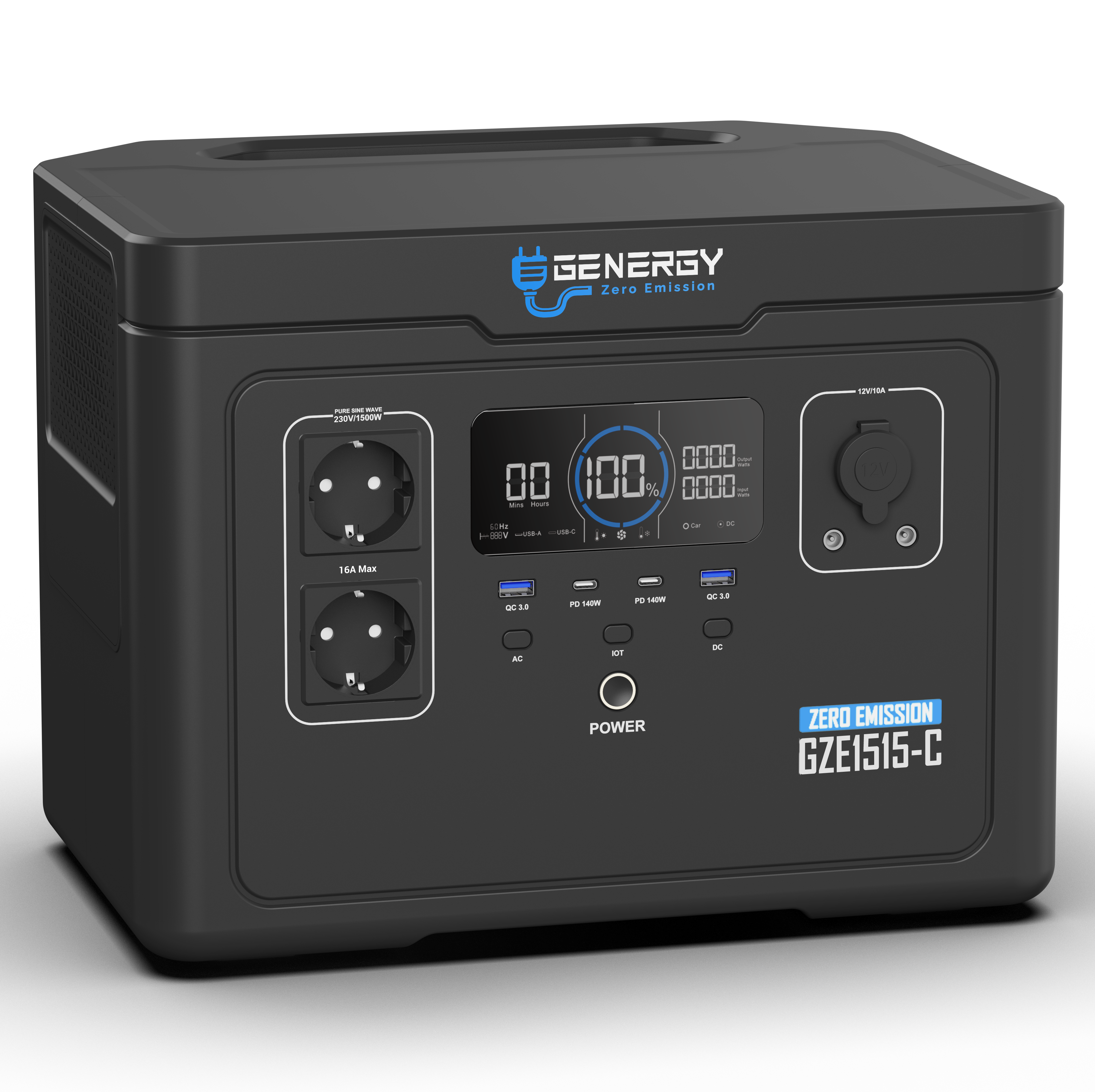 Gerador solar GENERGY GZE1515C com 2paineis SUN 200W - 3