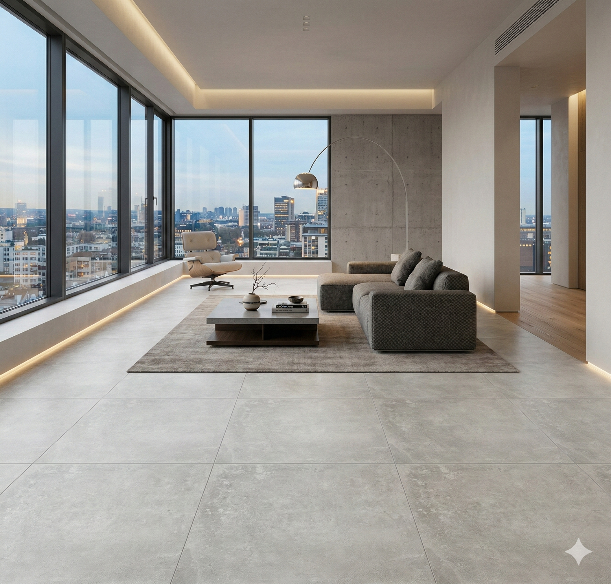 SUELO PORCELÁNICO 90X90CM DOMUS PERLA - 2