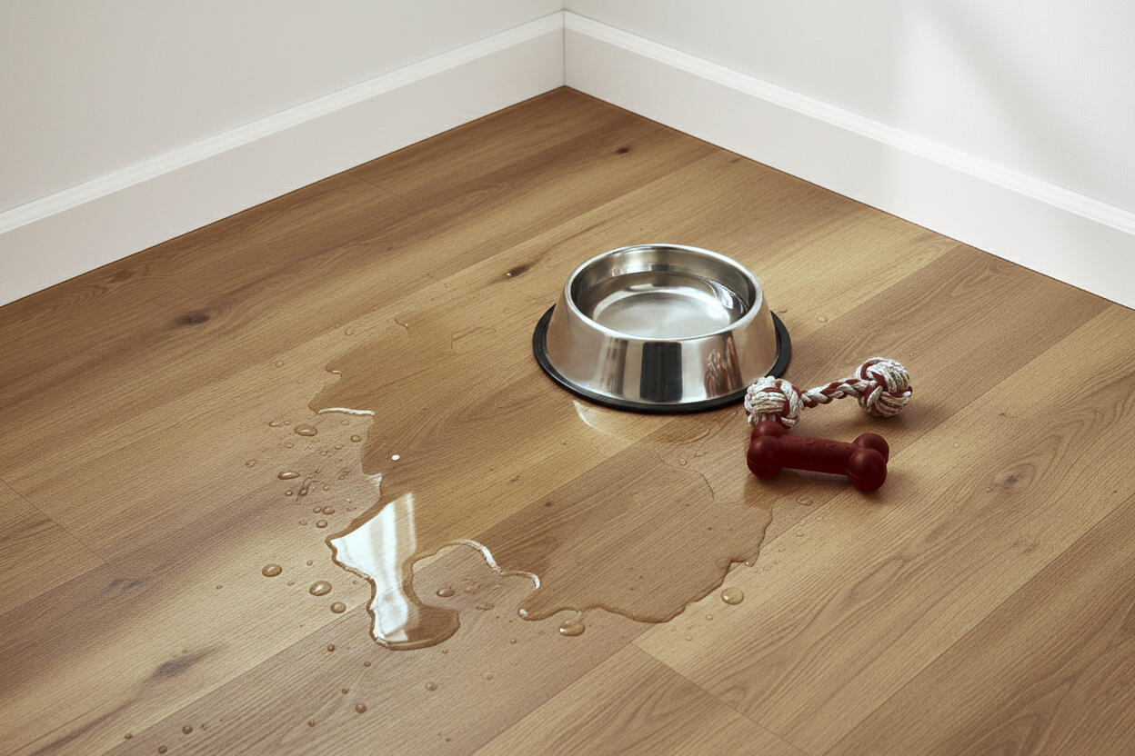 Pavimento vinílico SPC click flutuante Floornity PET FRIENDLY premium 4 + 1.3 mm com base - 2