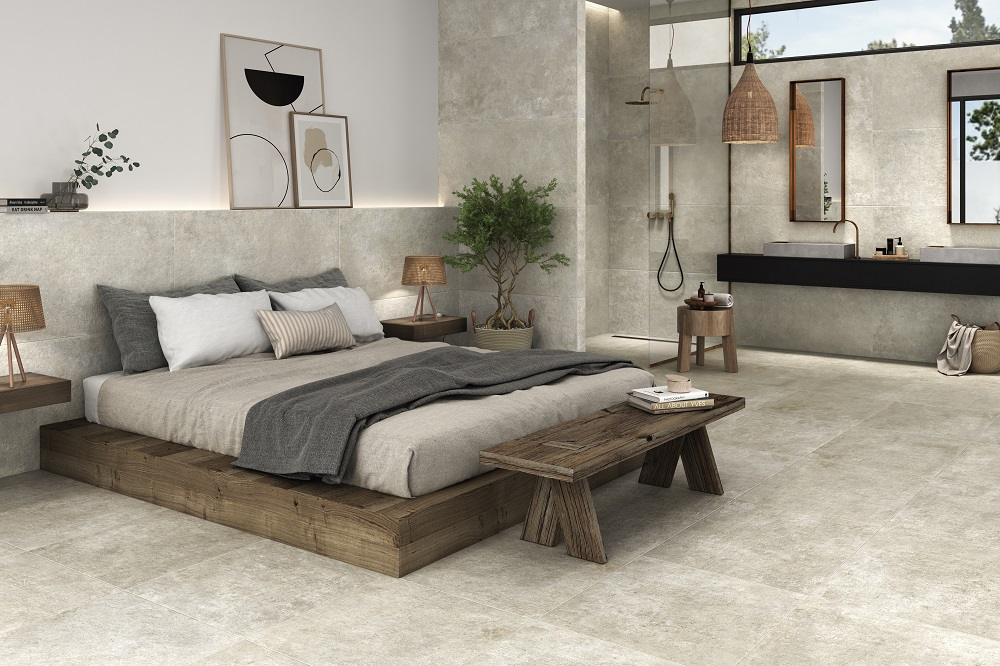 SUELO PORCELÁNICO 99.5X99.5CM CRASSANA NATUR - 2