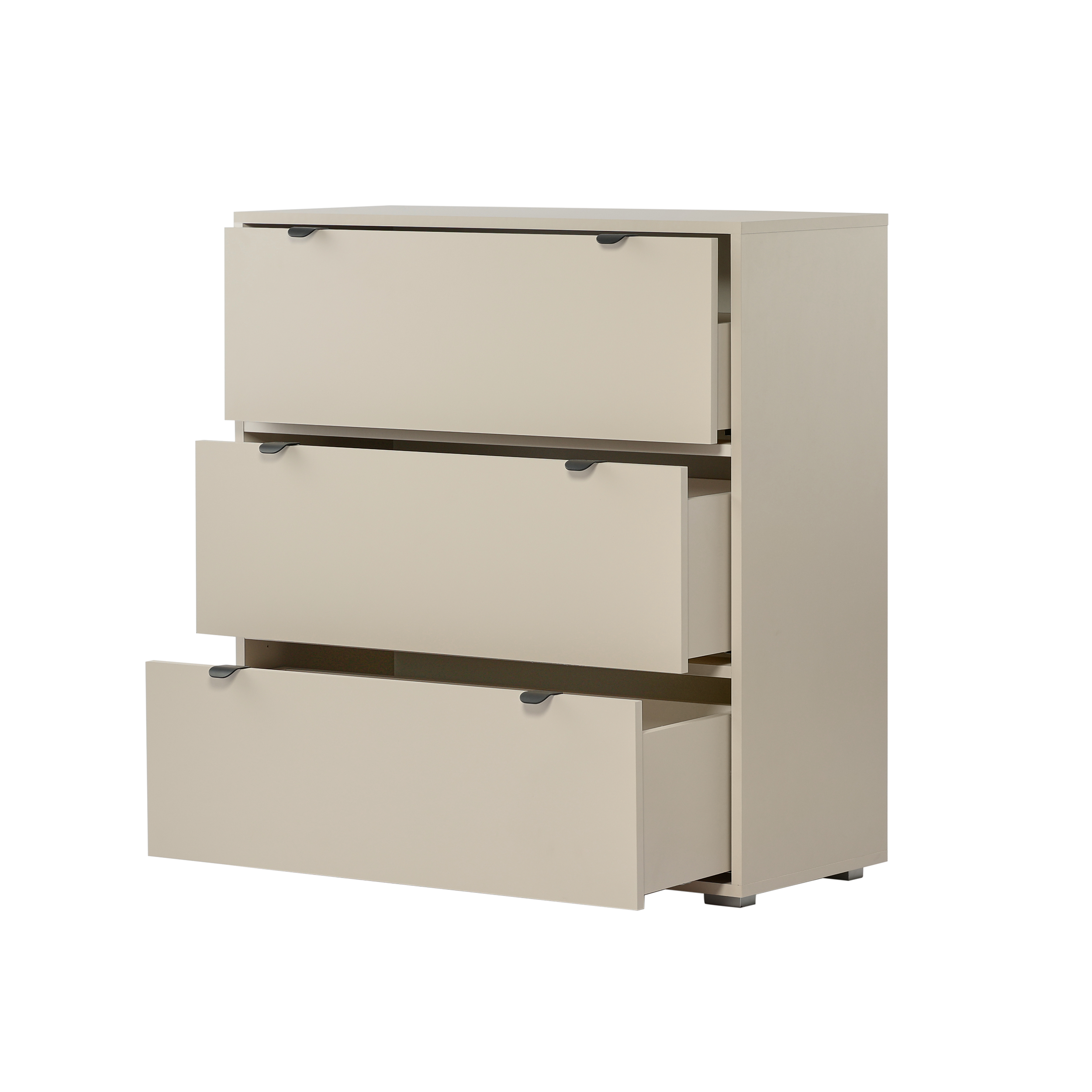 Komoda z szufladami Napoli Kaszmir beżowa 85x38x90 cm - 4