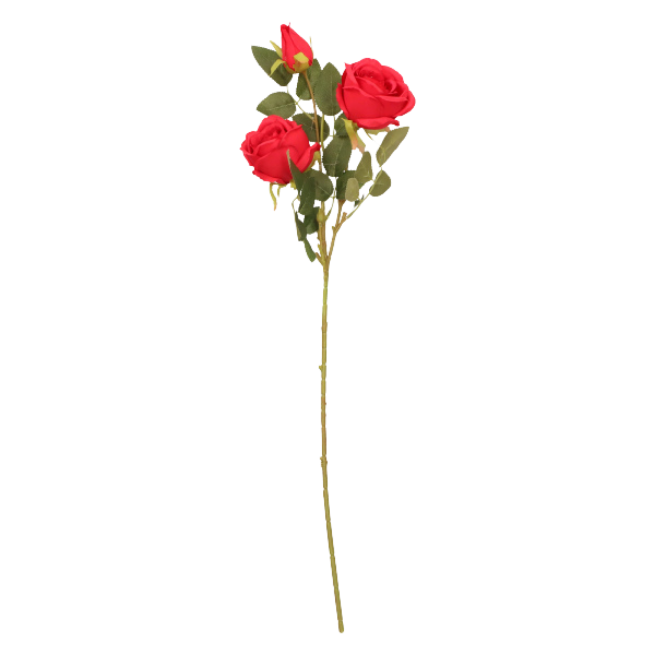 Róża sztuczna gałązka 70 cm mix kolorów