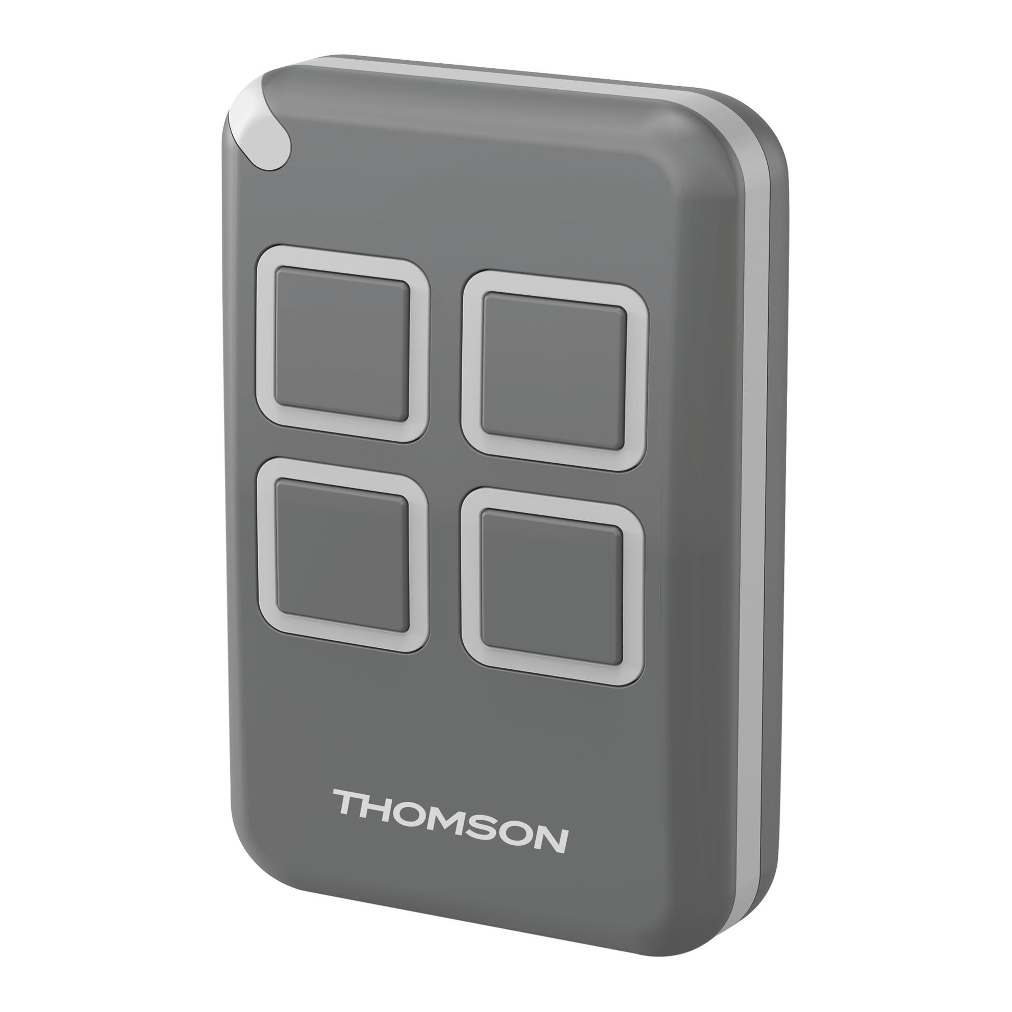 Telecomando Frequenza radio THOMSON 4 canali in pvc grigio 433 MHZ 4 ...