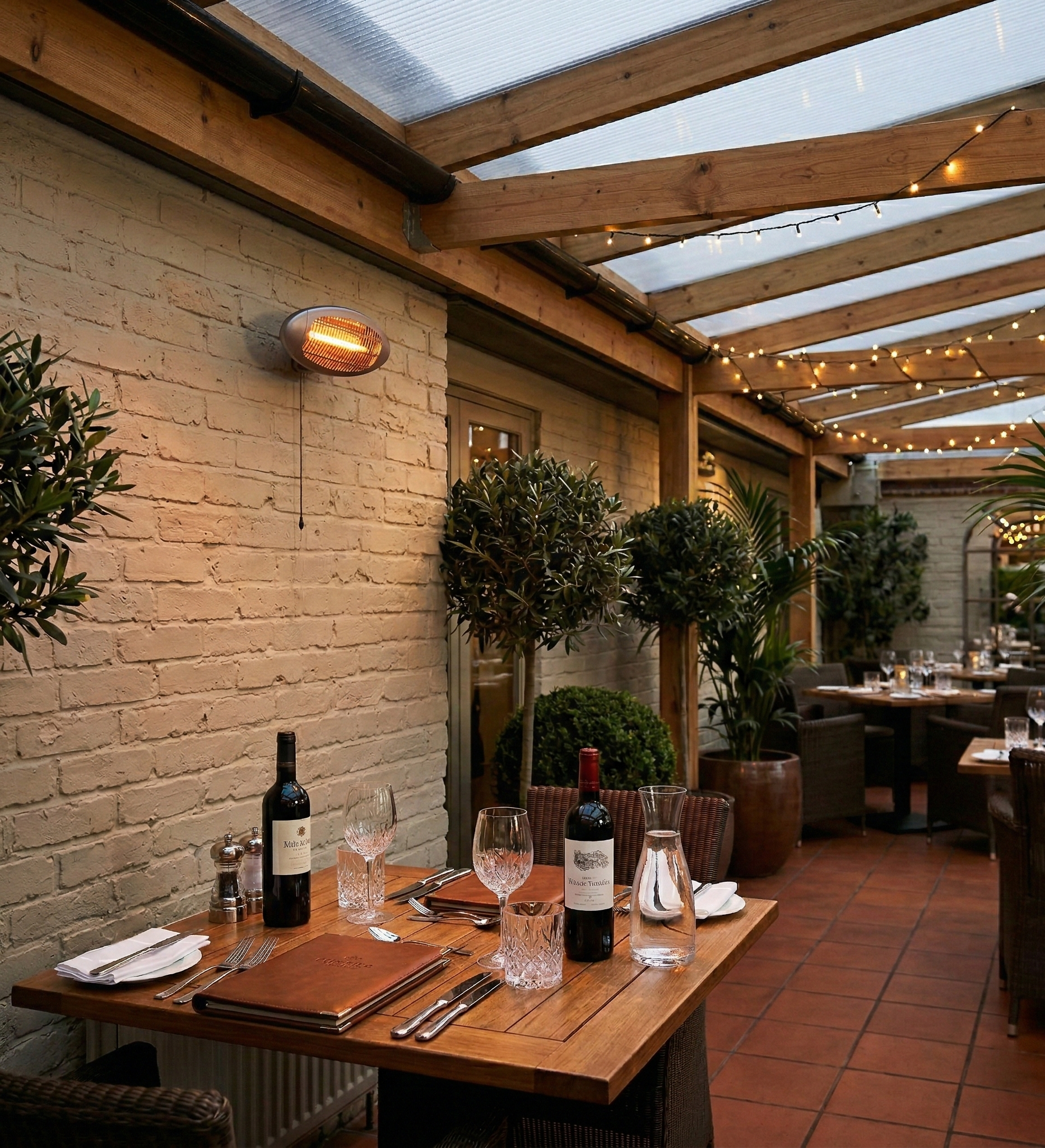 CALEFACTOR DE PARED INFRARROJO 2000W IP34 - 2