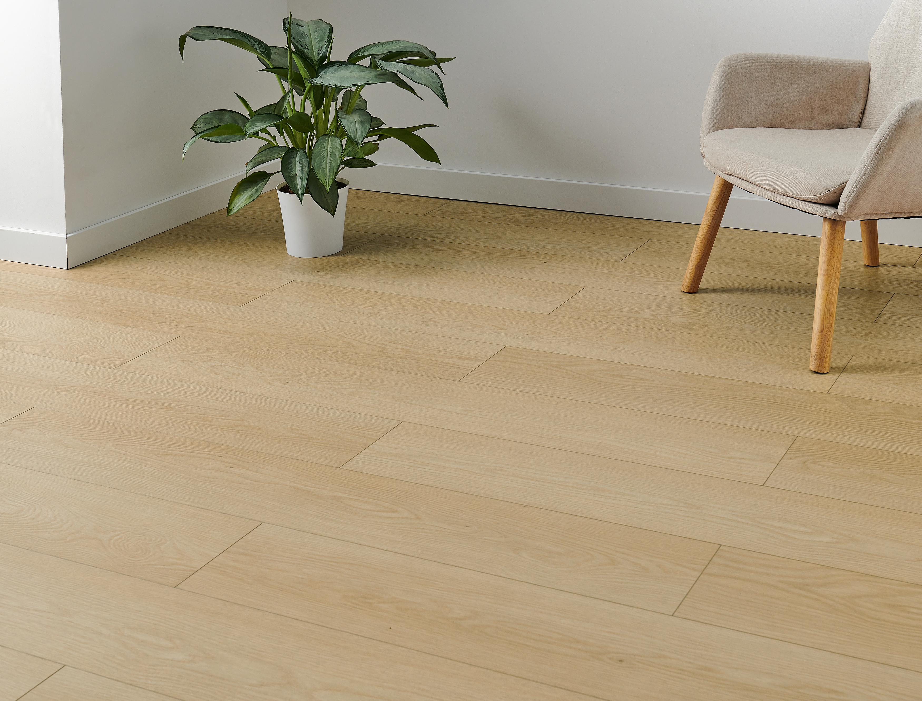 Panele podłogowe laminowane wodoodporne AC5 8 mm Artens Lutena naturalne drewno - 4