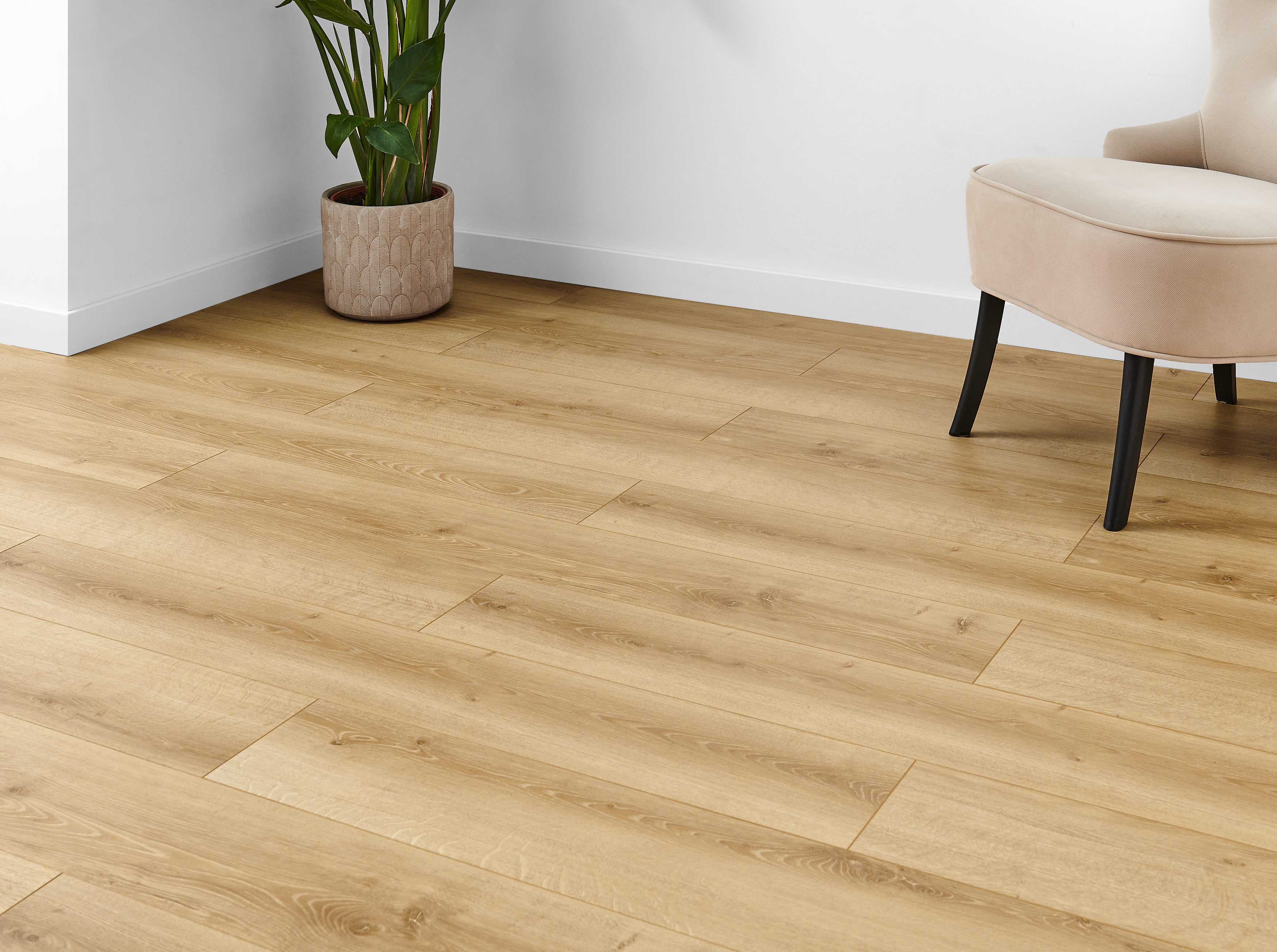 Panele podłogowe laminowane wodoodporne AC5 10 mm Artens Weenen naturalne drewno - 2
