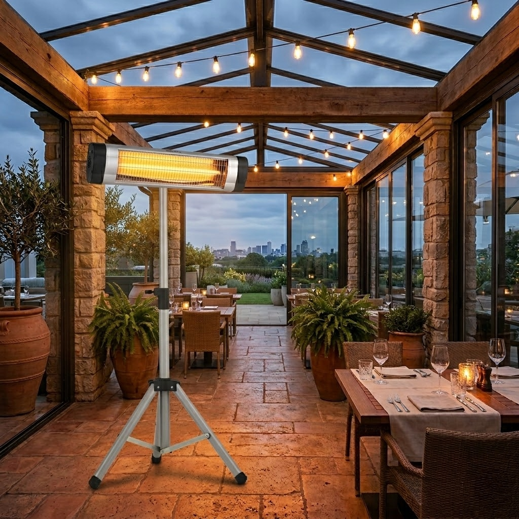 CALEFACTOR CON TRÍPODE 2500W IP34 - 2