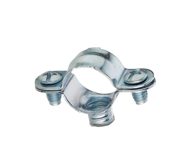 Lot de 10 colliers en acier à visser, D.32