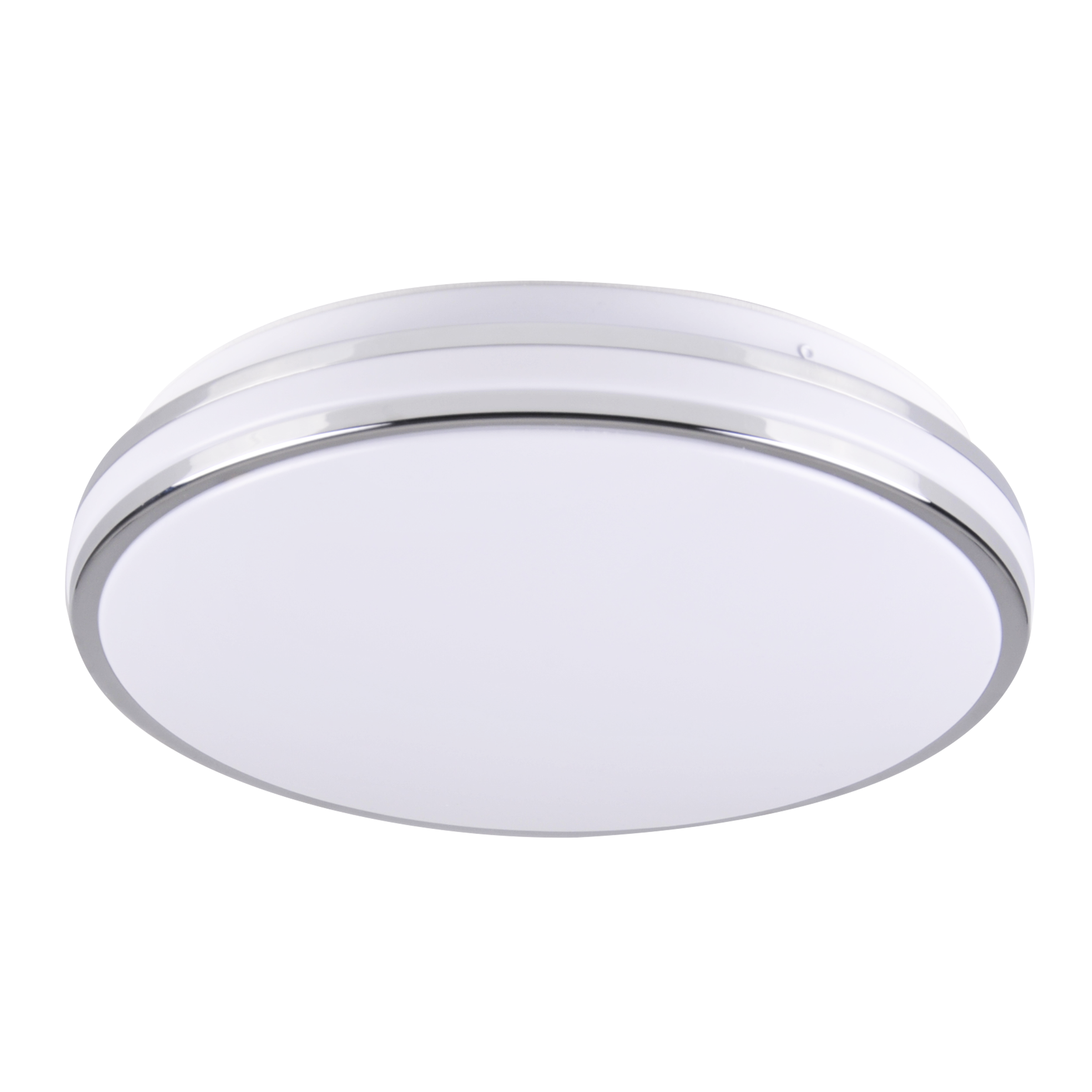 Plafon Orbit 1600 lm 30 cm neutralna barwa chrom IP20 LED Goldlux
