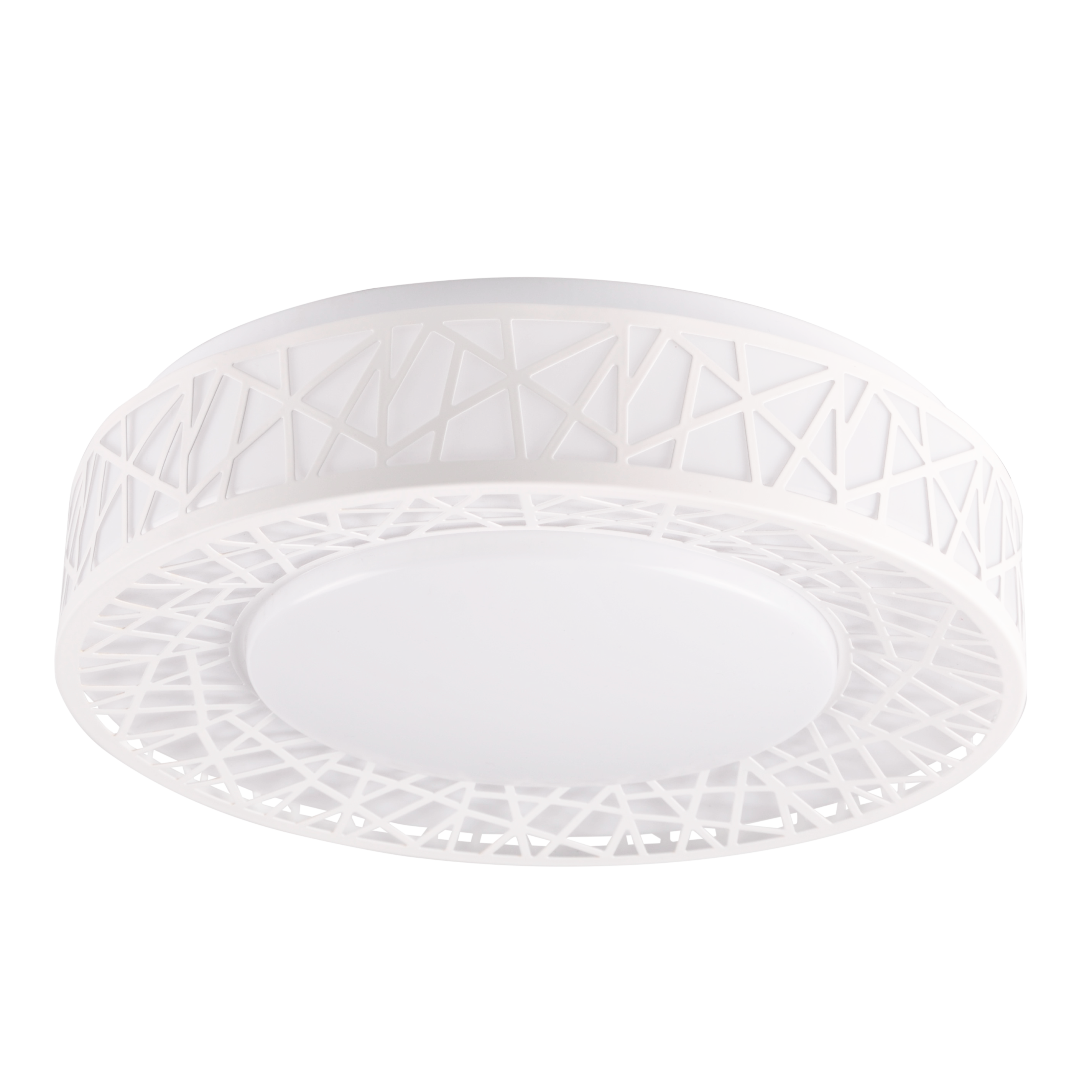 Plafon Clara 1850 lm 29 cm neutralna barwa biała IP20 LED Goldlux