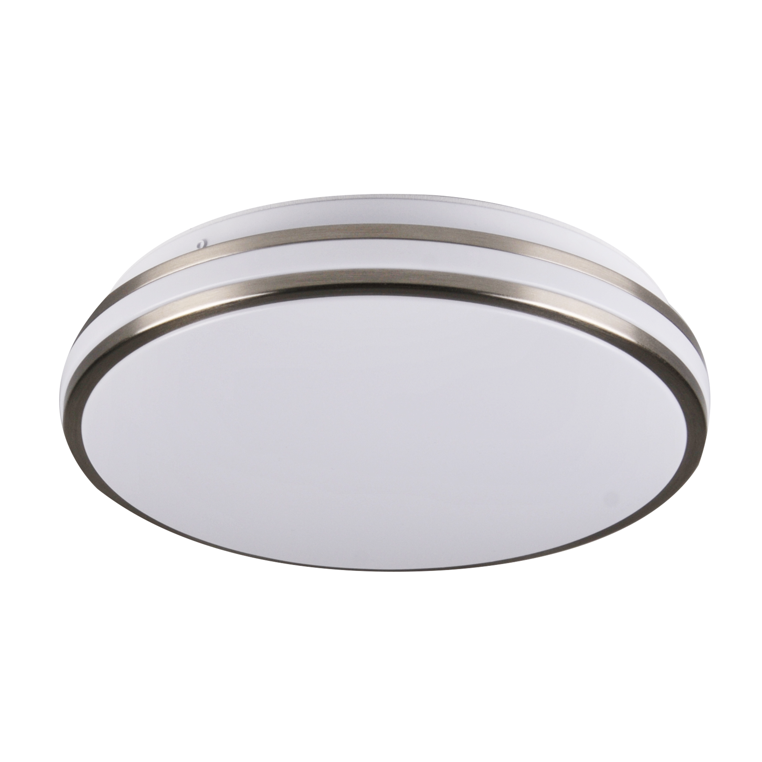Plafon Orbit 2600 lm 30 cm neutralna barwa nikiel IP20 LED Goldlux