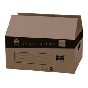 10 Scatole Cartone 40x30x10 Cm - Imballaggio Mono Onda Per Spedizioni E Traslochi - Foto 3