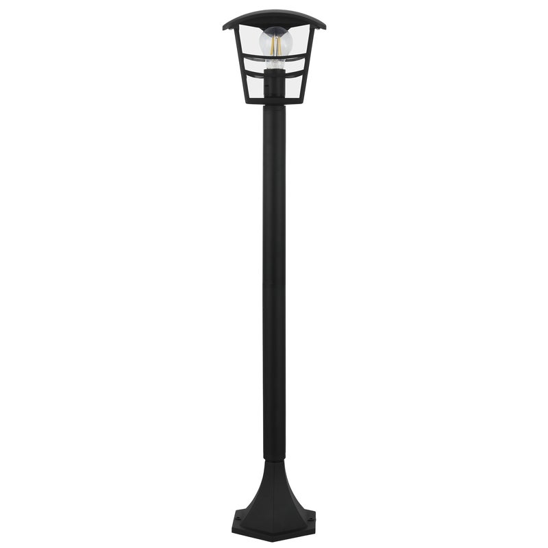 Lampa ogrodowa stojąca Palama IP44 1 m czarna E27 Inspire