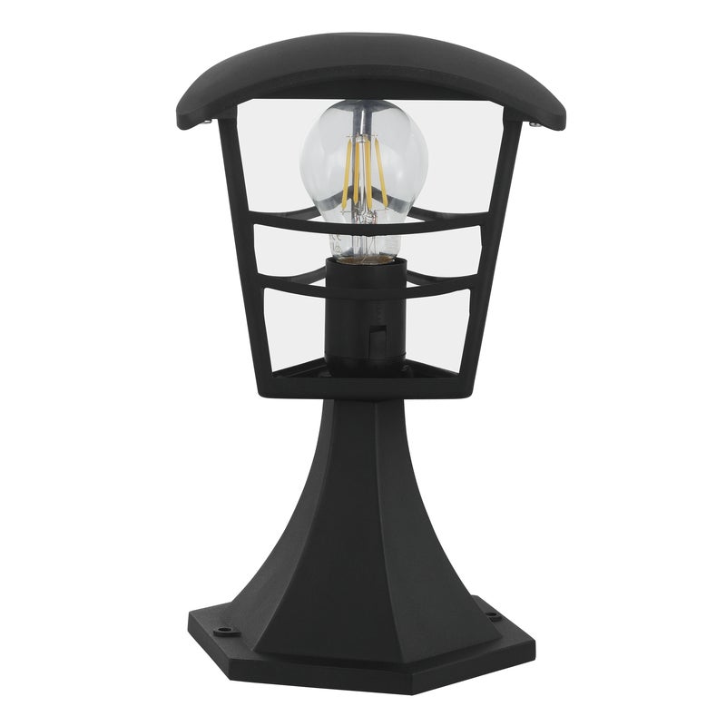 Lampa ogrodowa stojąca Palama czarna IP44 E27 Inspire