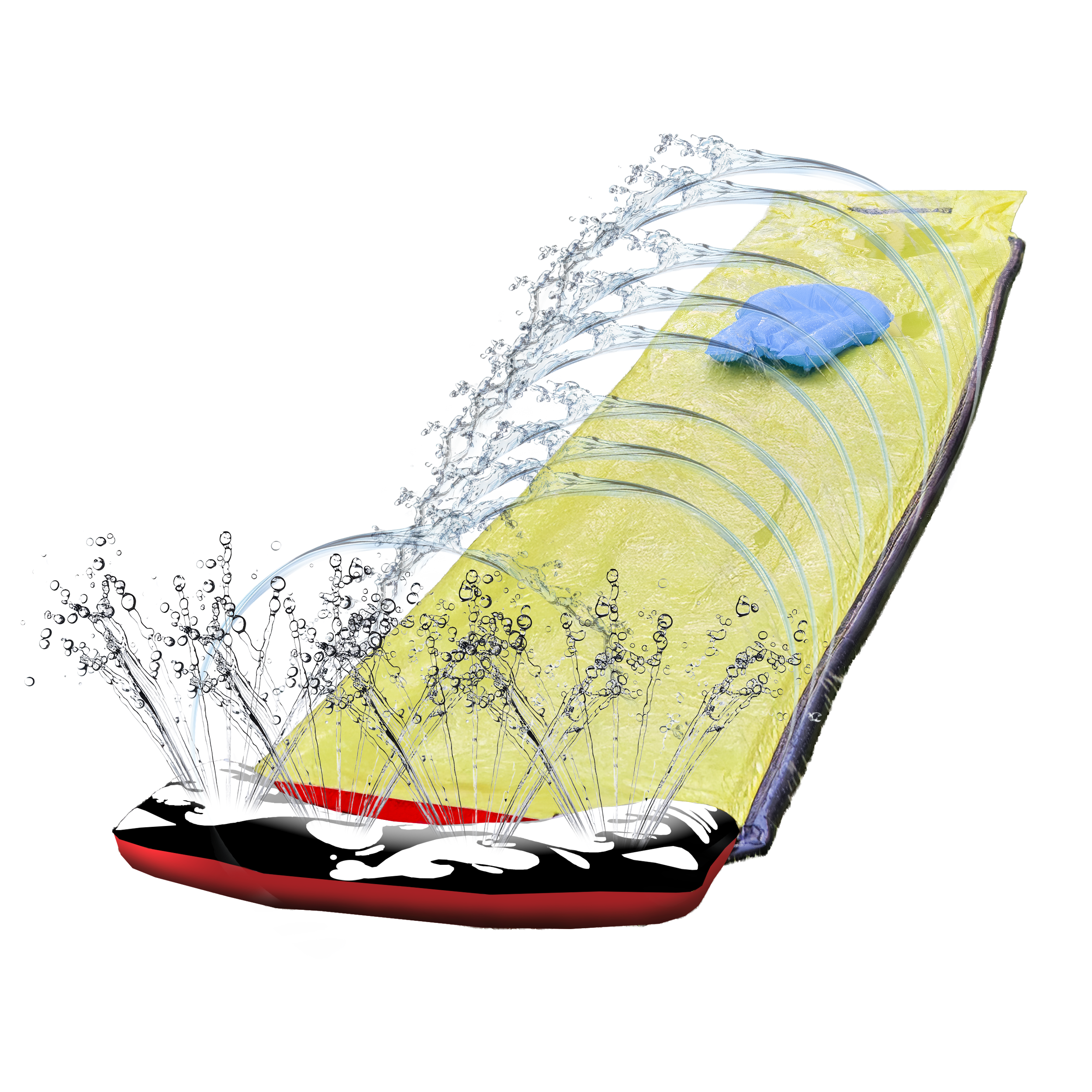 Ślizg basenowy + surfboard 550 cm