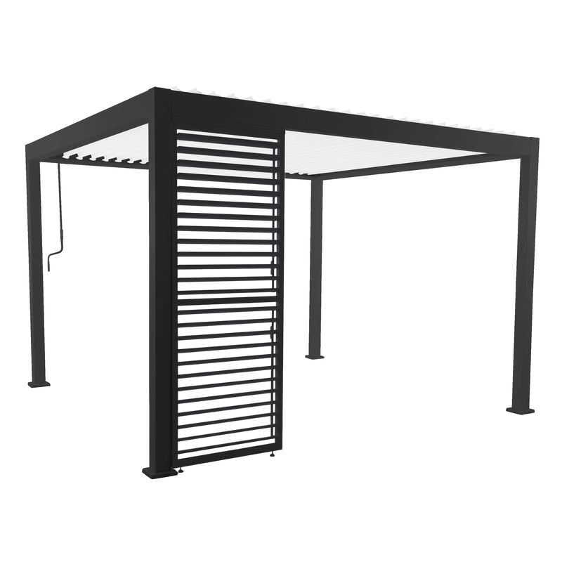 Panel żaluzjowy Astra do pergoli bioklimatycznej 365 cm antracyt Naterial