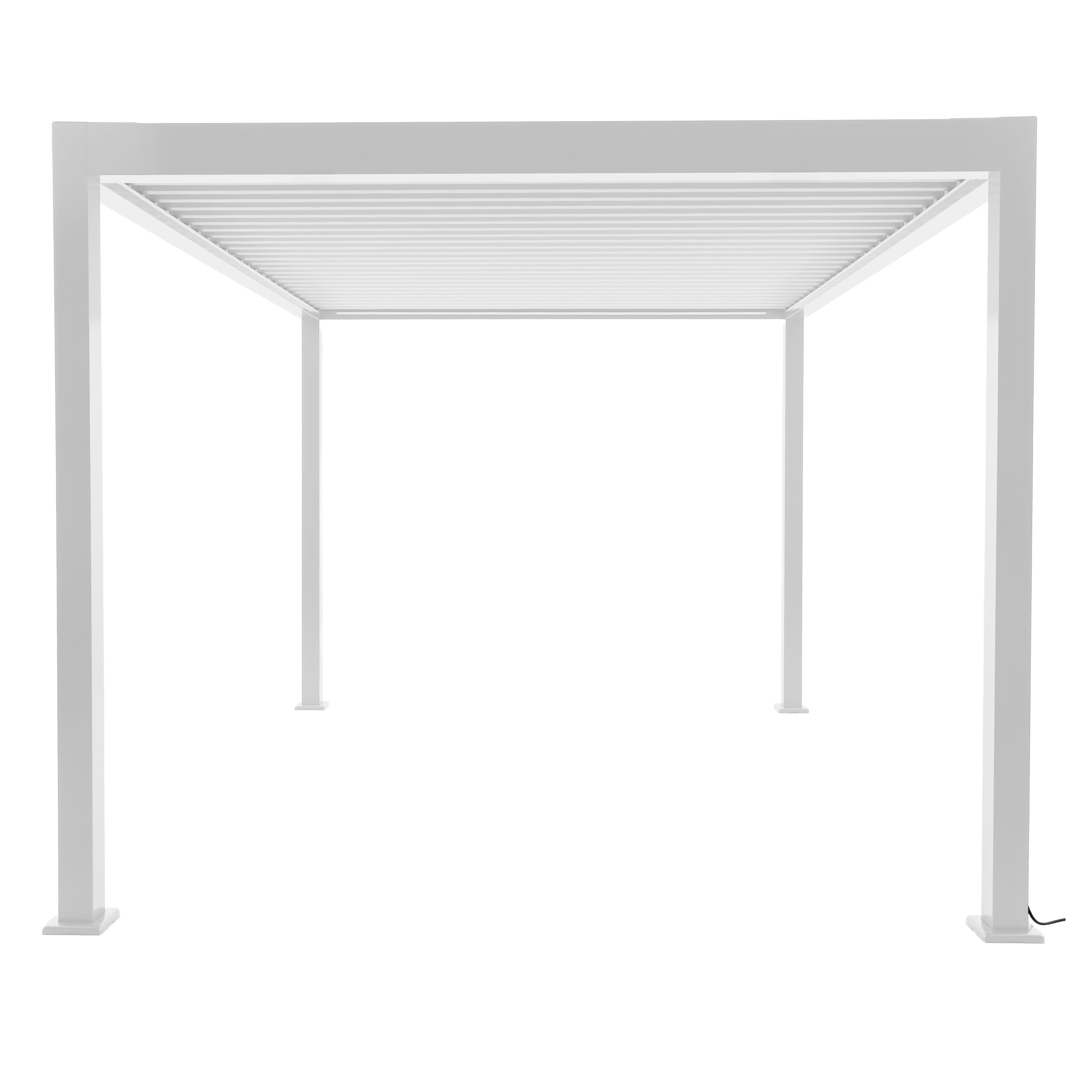 Pergola bioklimatyczna Clima Astra 300 x 393 cm biała Naterial - 5