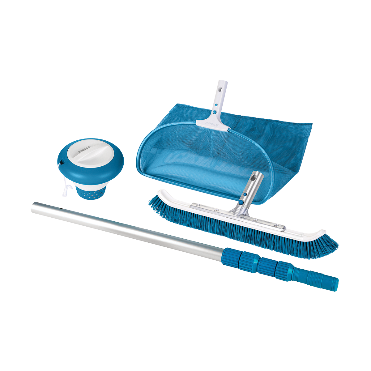 Zestaw akcesoriów do czyszczenia basenów 4 elementy Naterial