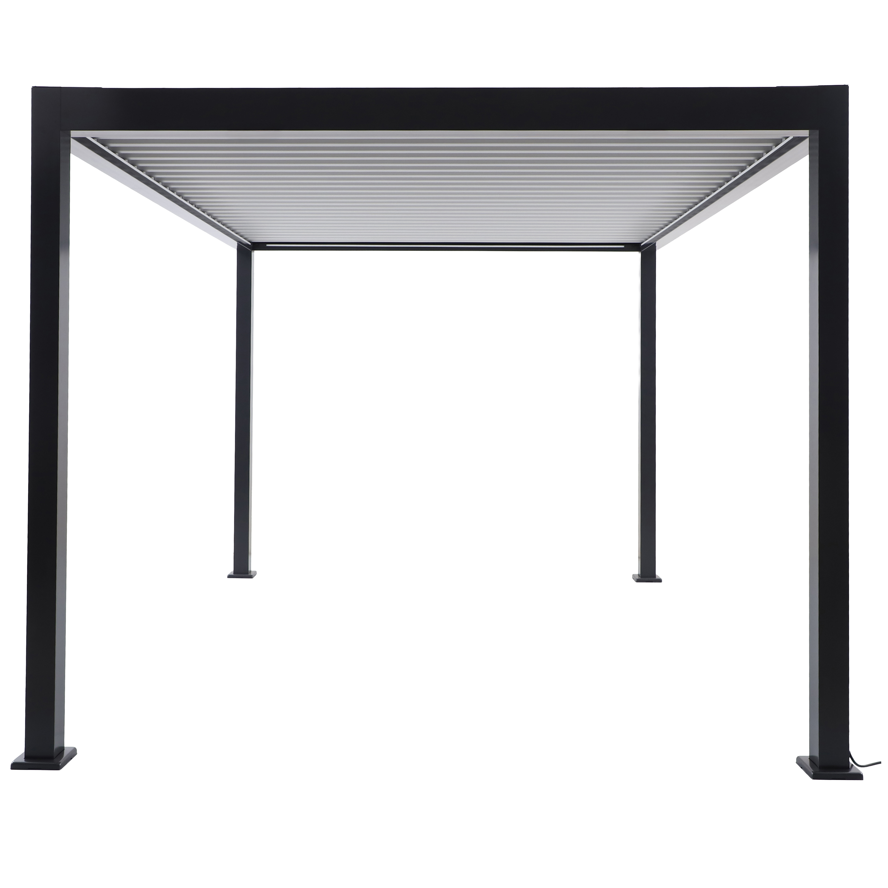 Pergola bioklimatyczna Clima Astra z napędem 300 x 393 cm antracyt Naterial - 6