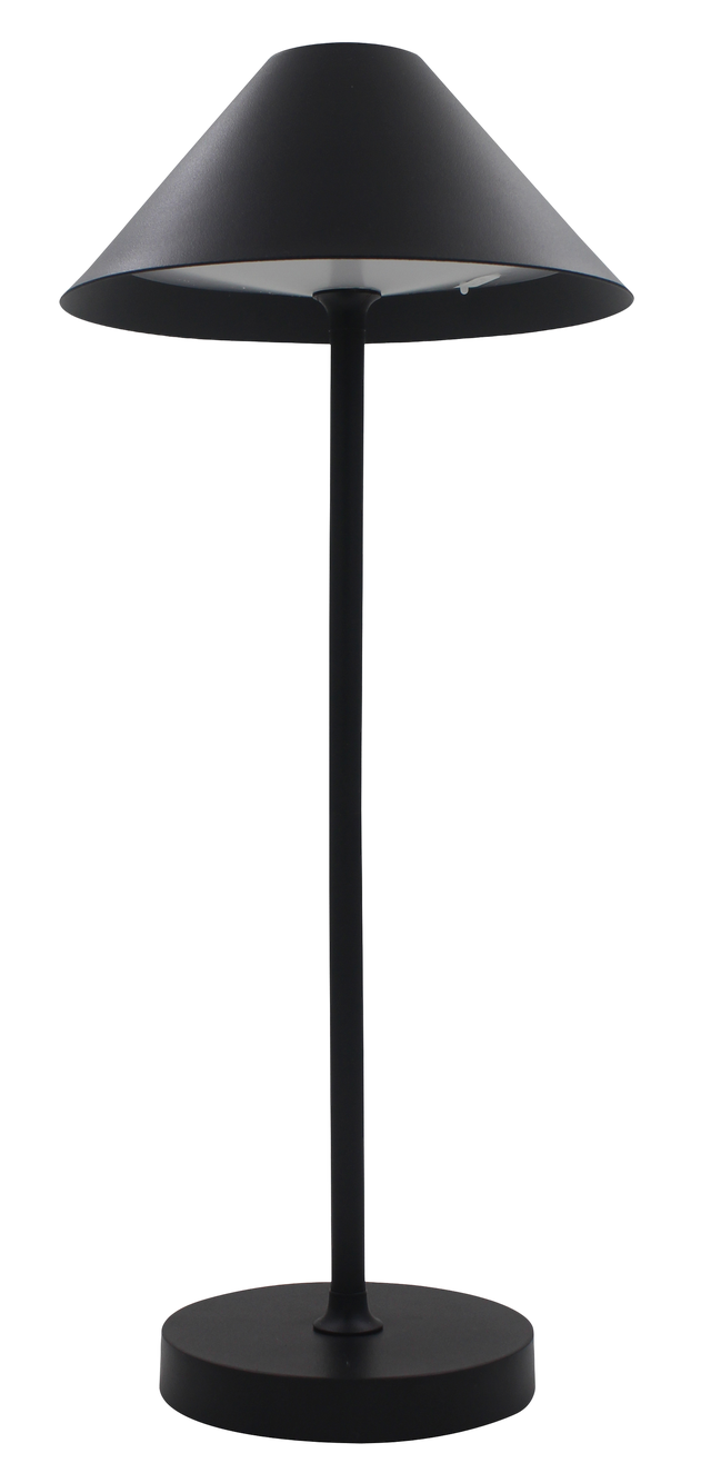Lampa zewnętrzna przenośna Malia LED na USB-C 300 lm 4.2 W IP65 czarna Inspire