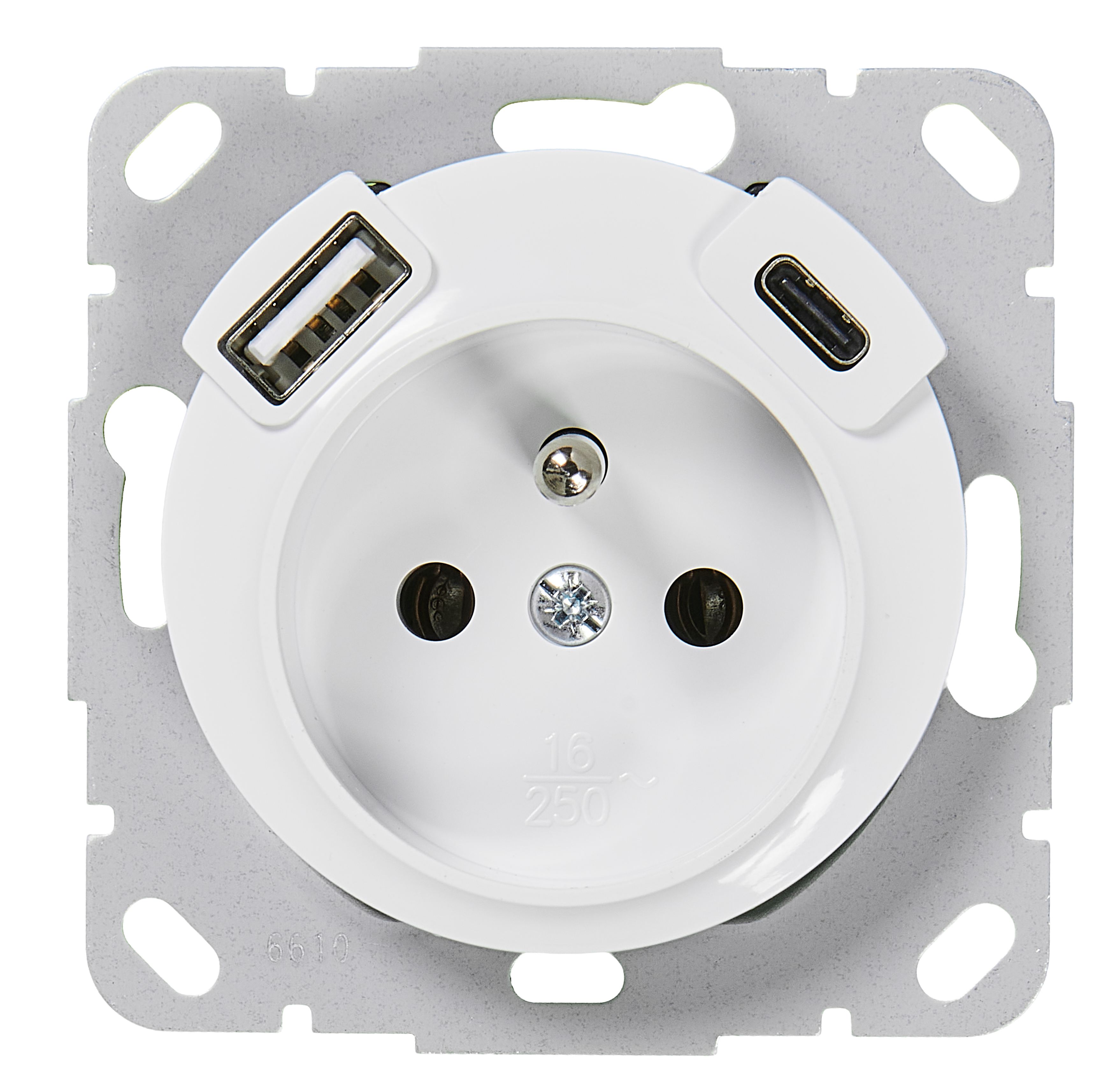 Gniazdo elektryczne z portami USB ARDEA LEXMAN