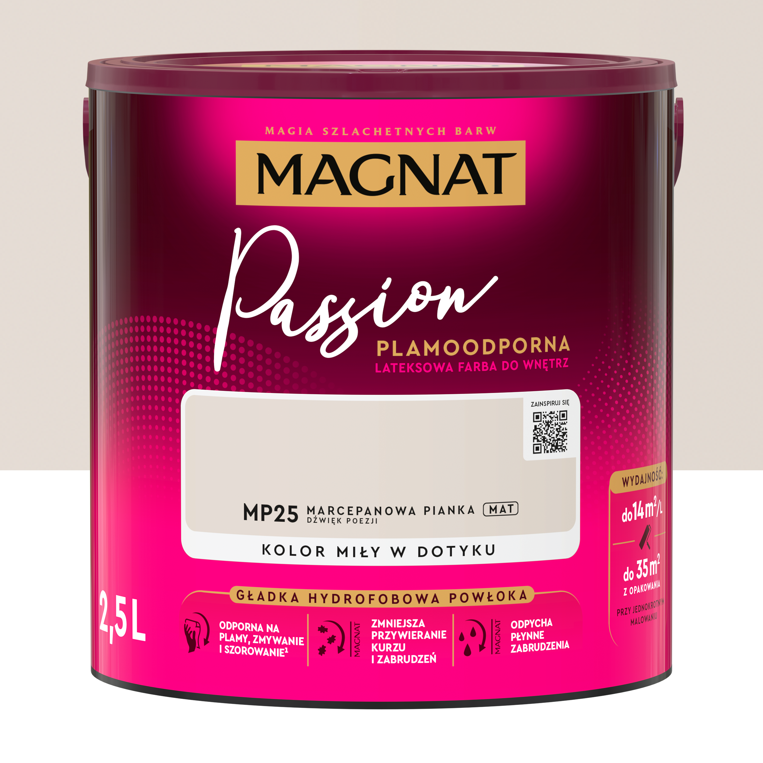 Farba Magnat Passion Dźwięk poezji 2.5 l - 3