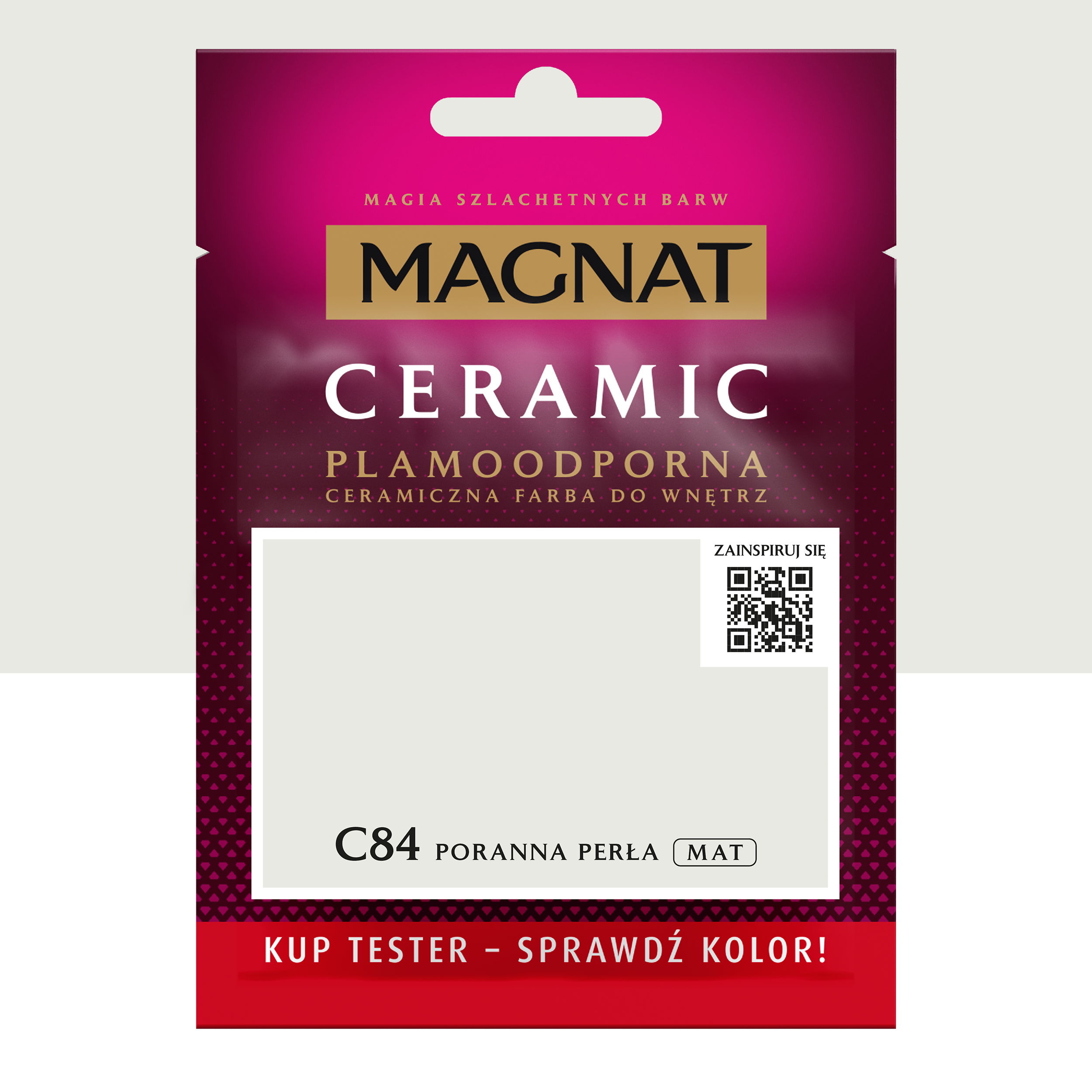 Farba Magnat Ceramic Poranna perła 30 ml Plamoodporna do wnętrz