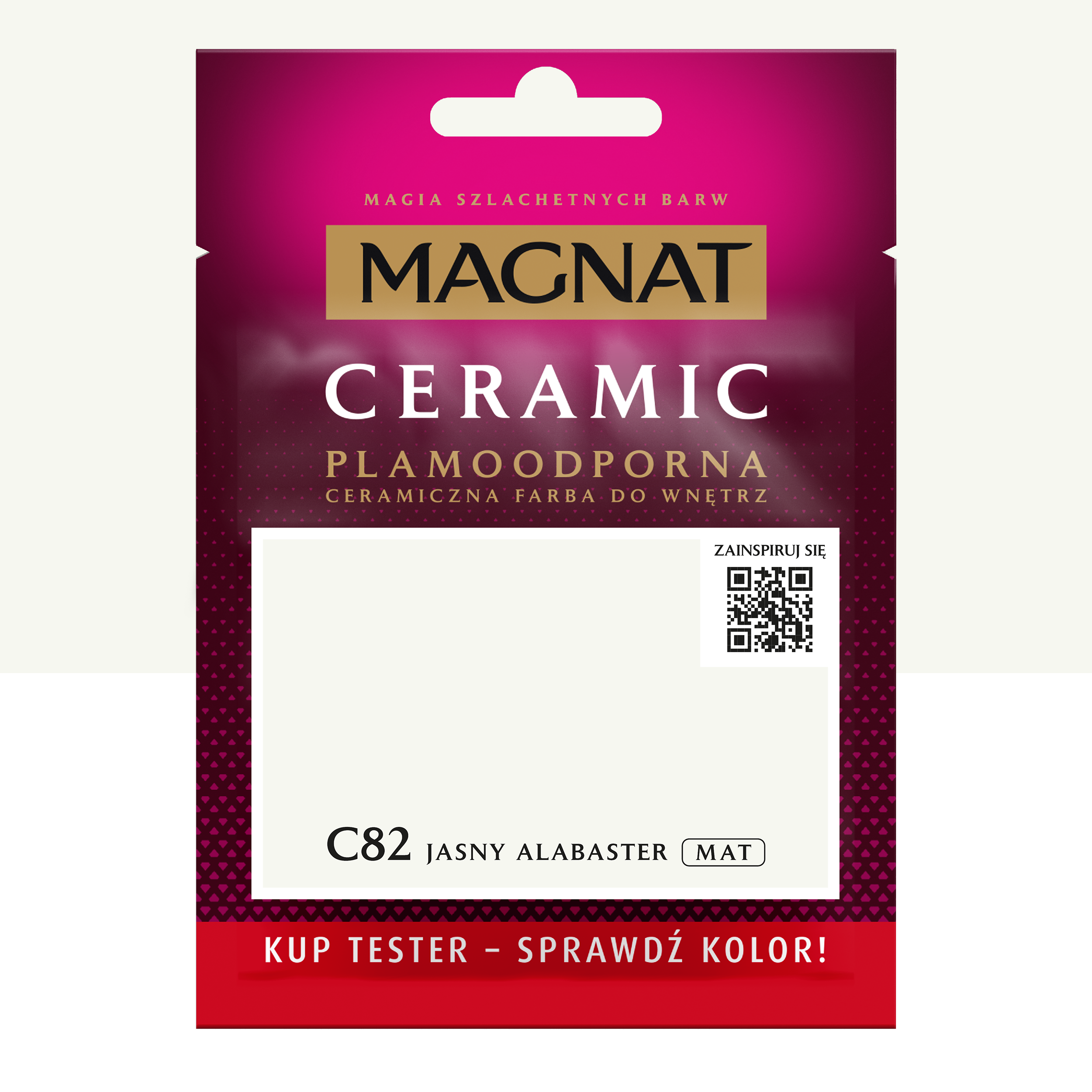 Farba Magnat Ceramic Jasny alabaster 30 ml Plamoodporna do wnętrz