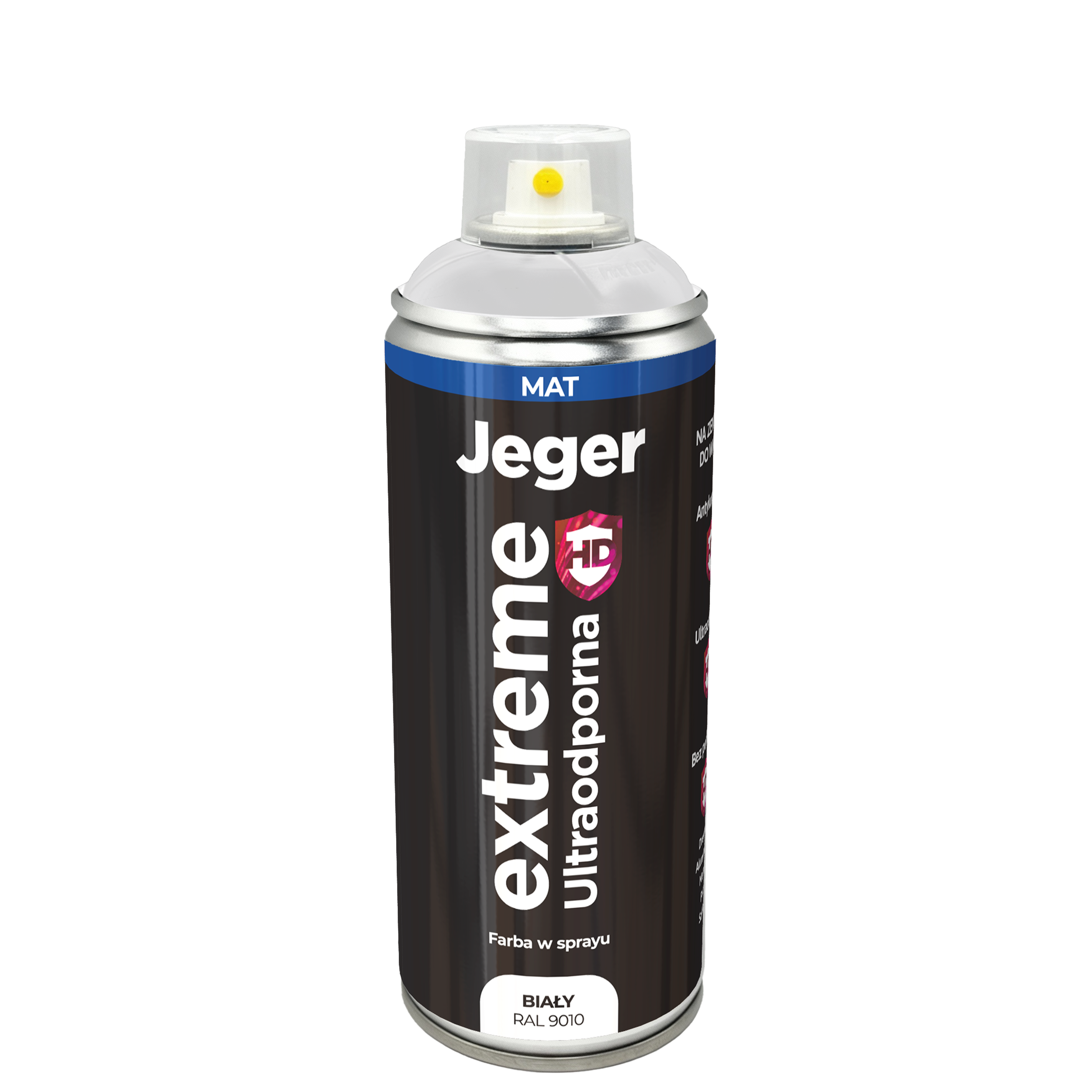 Farba w sprayu Extreme Ultraodporna 0.4 l biały mat Jeger