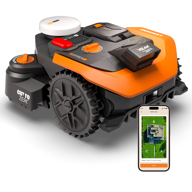 Robot tondeuse connecté 800 m² WORX Vision cloud 2wd