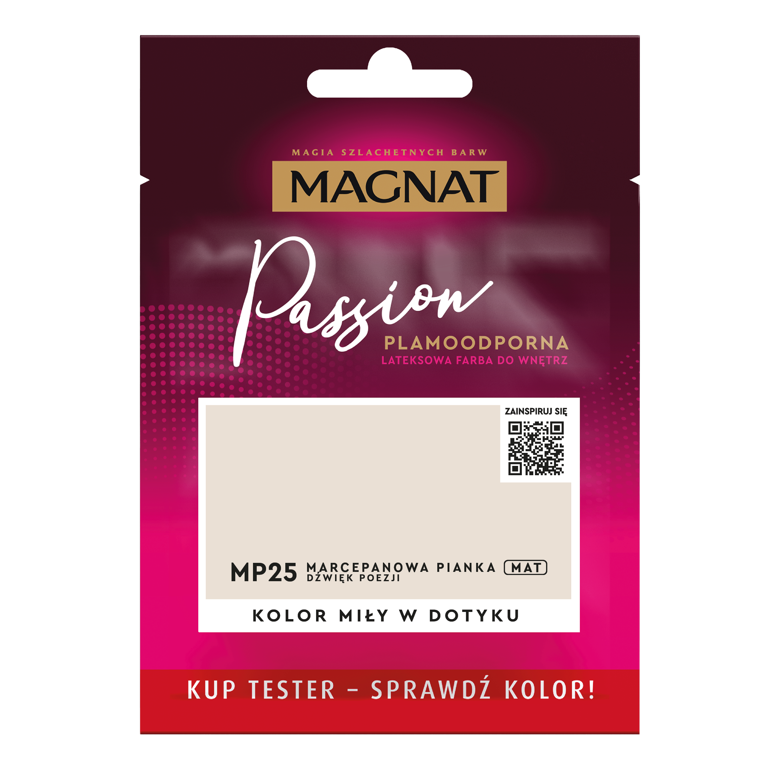 Tester farby Magnat Passion Dźwięk poezji 30 ml - 3