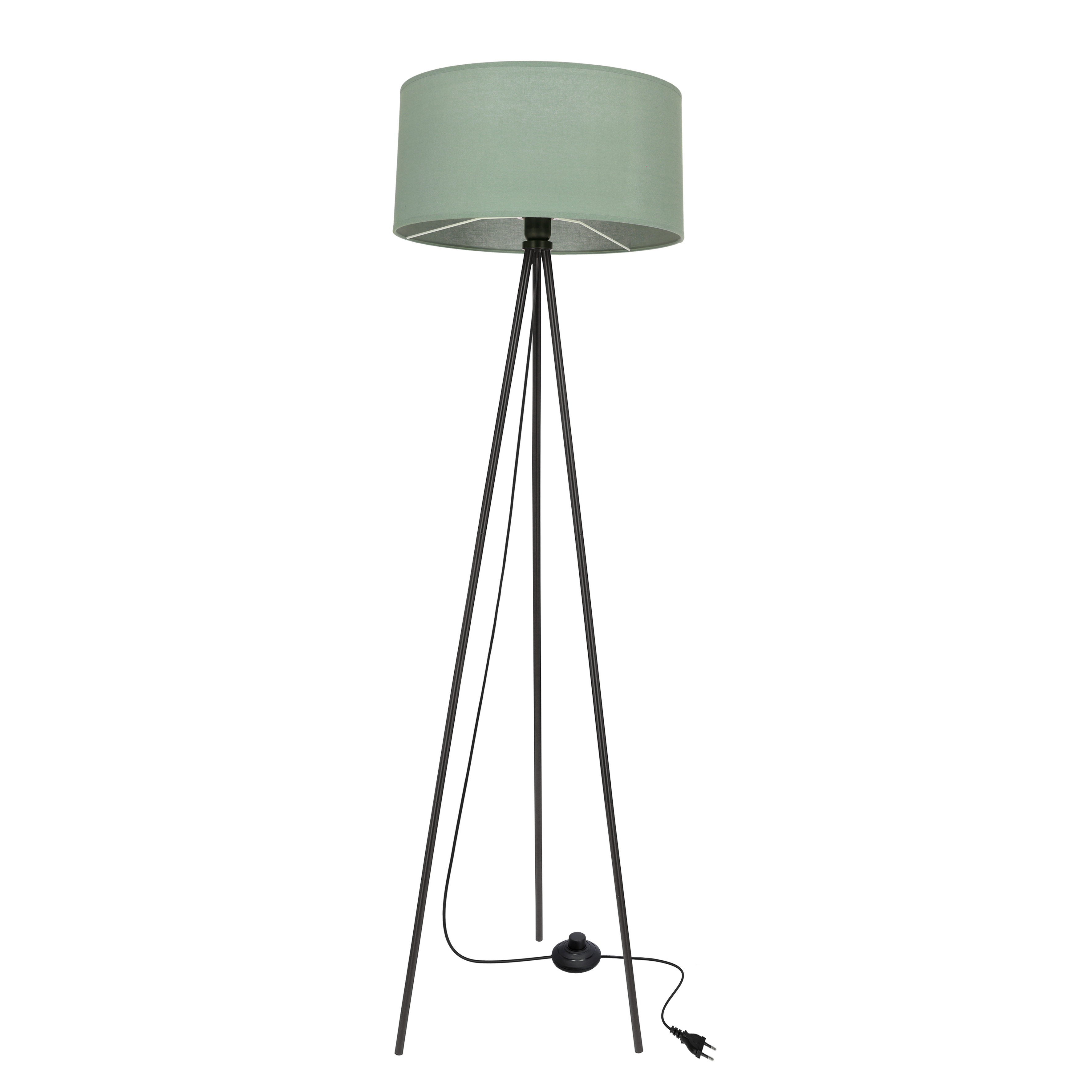 Lampa podłogowa Shanti miętowa 1x40W E27