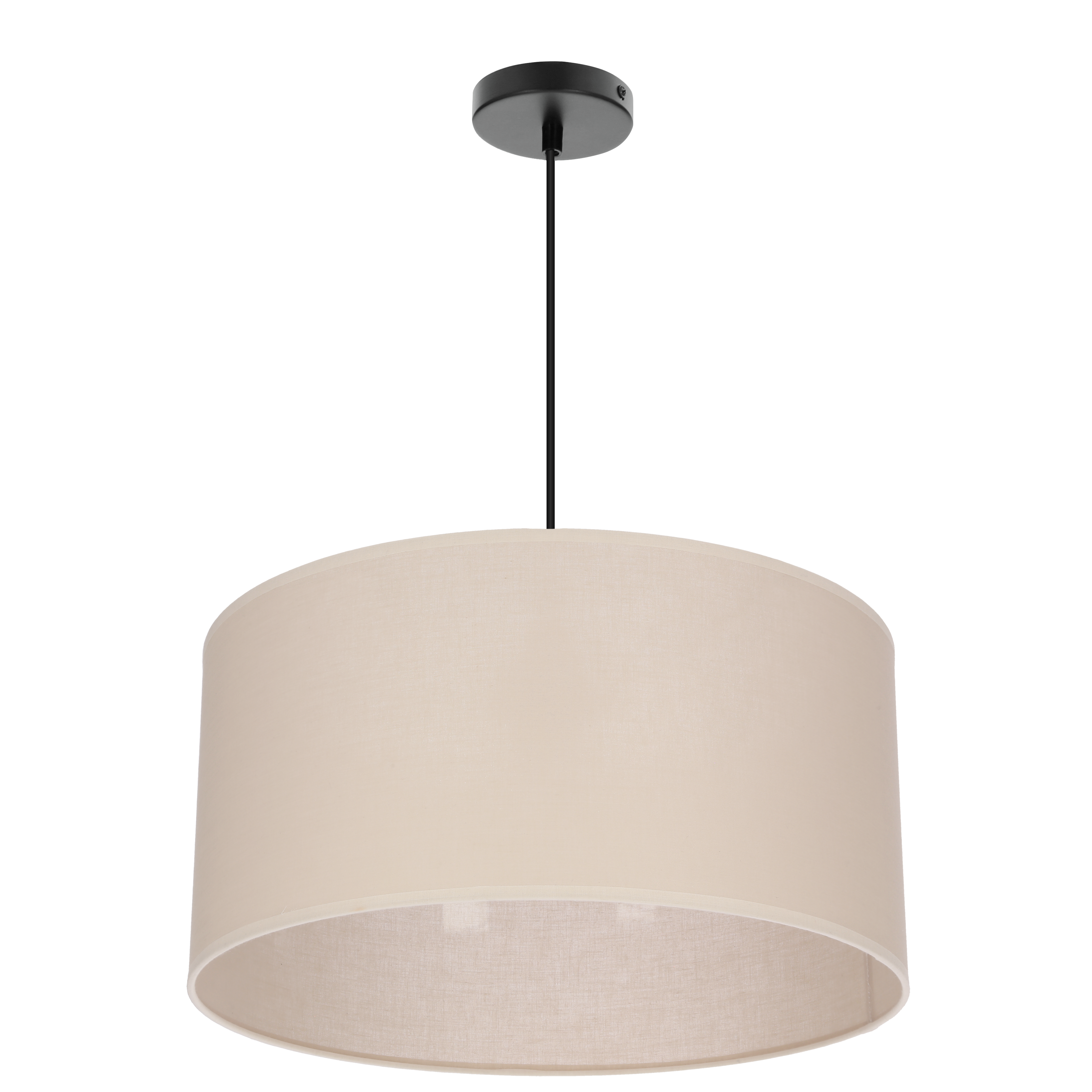 Lampa wisząca Shanti beżowa 1x40W E27
