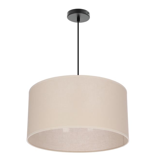 Lampa wisząca Shanti beżowa 1x40W E27