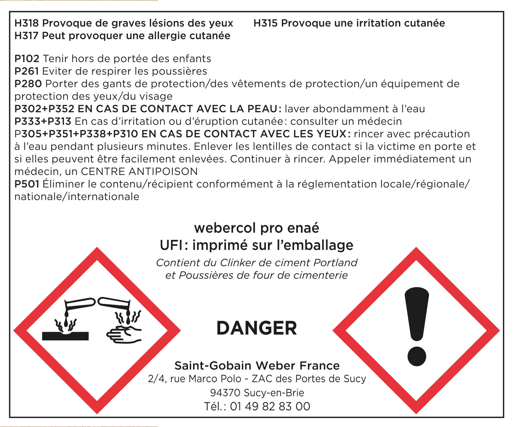 Colle carrelage en poudre gris C2E pour sol intérieur & extérieur et mur intérieur 25 kg - Webercol pro eco WEBER - 3