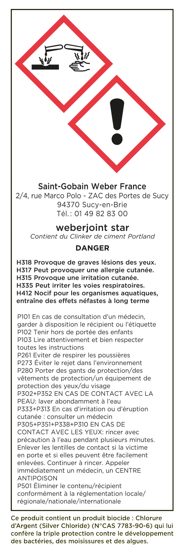 Joint en poudre Weber.joint Integral Beige Pierre, sac de 5kg - WEBER - 3