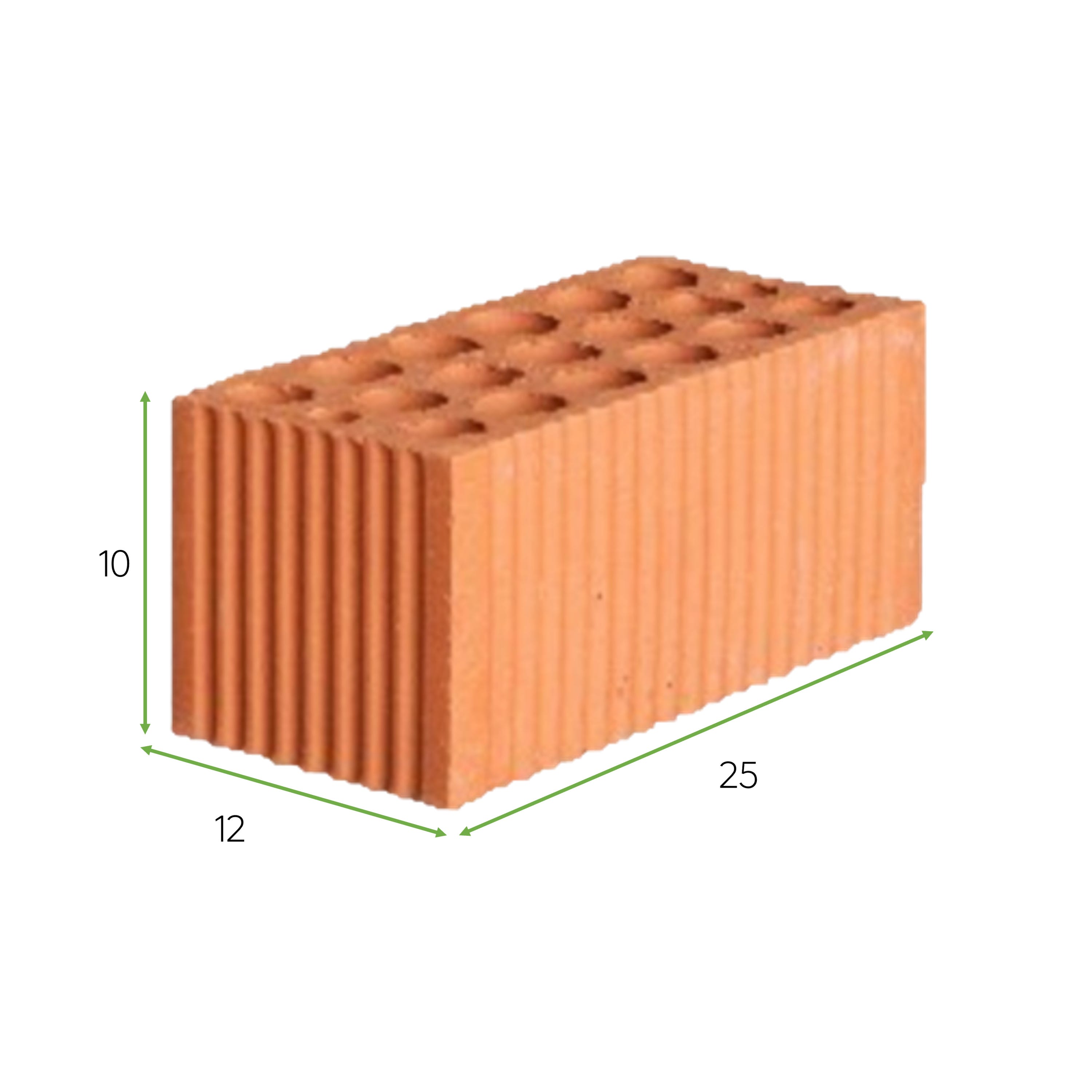 Ladrillo Perforado Tosco 25 X 12 X 10 Cm Leroy Merlin ladrillo-perforado-tosco-25-x-12-x-10-cm-leroy-merlin