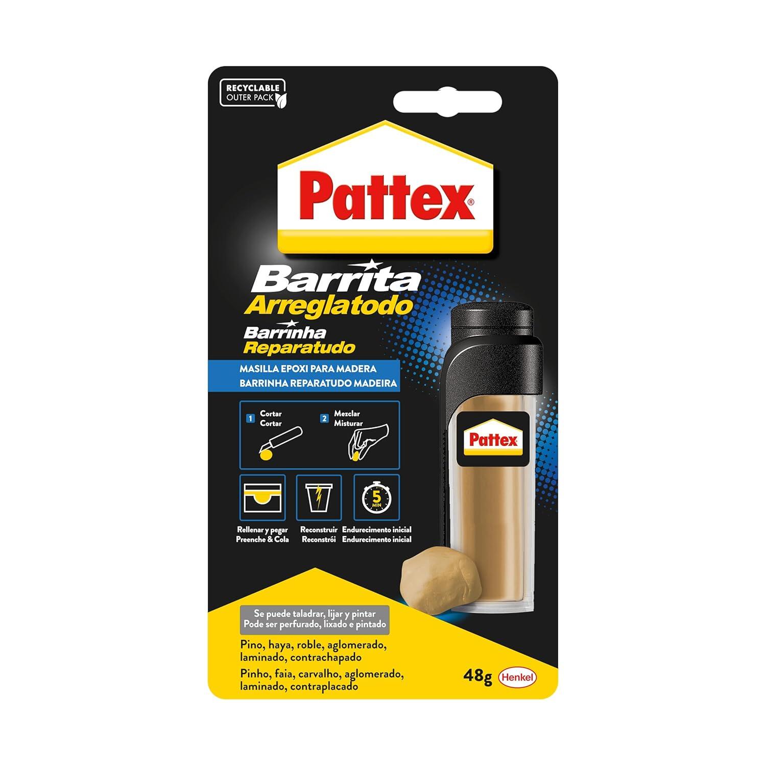 Barra reparadora TUDO PATTEX MADEIRA 48G - 6