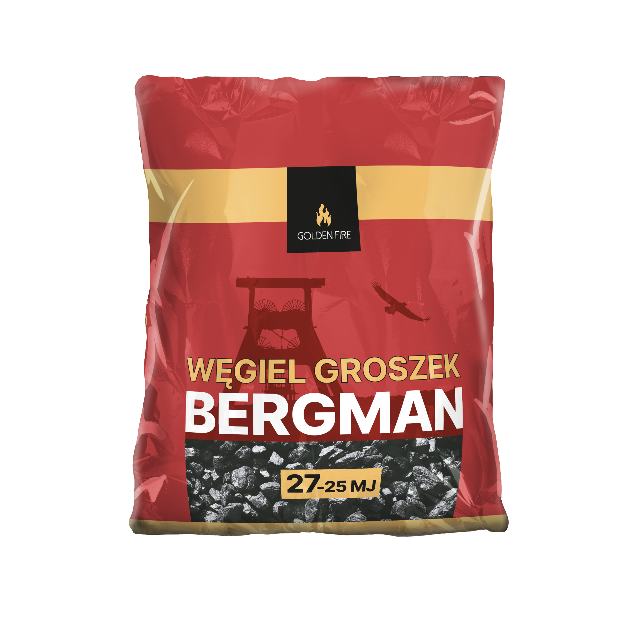 Węgiel groszek 25-27Mj bez akcyzy 20 kg Bergman