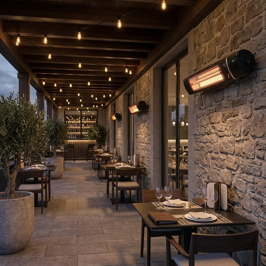 CALEFACTOR PARED O TECHO 2000W IP65 - 2