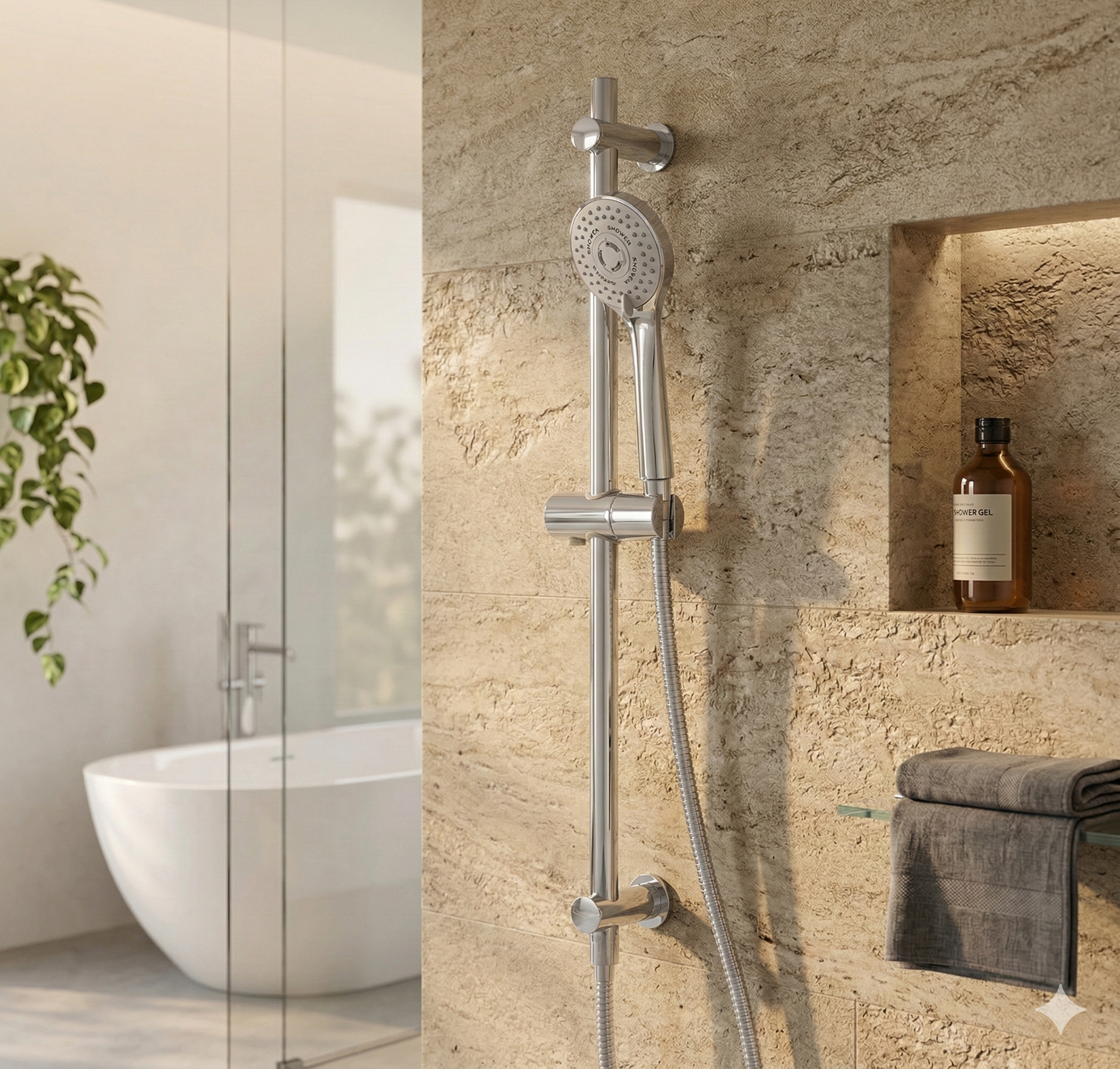 CONJUNTO DE DUCHA CON BARRA RAMON SOLER SWIFT - 2