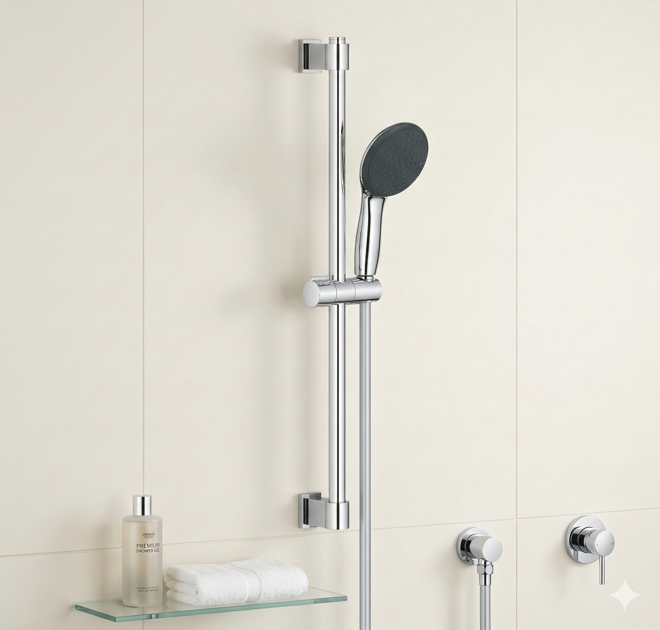 CONJUNTO DE DUCHA CON BARRA VITALIO START  - 2