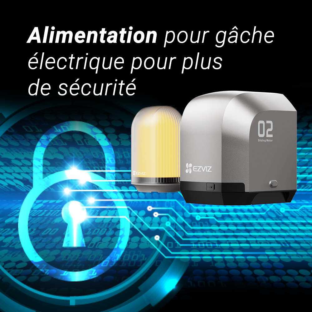 Moteur pour portail coulissant connecté, EZVIZ, Hg2 400 - 17