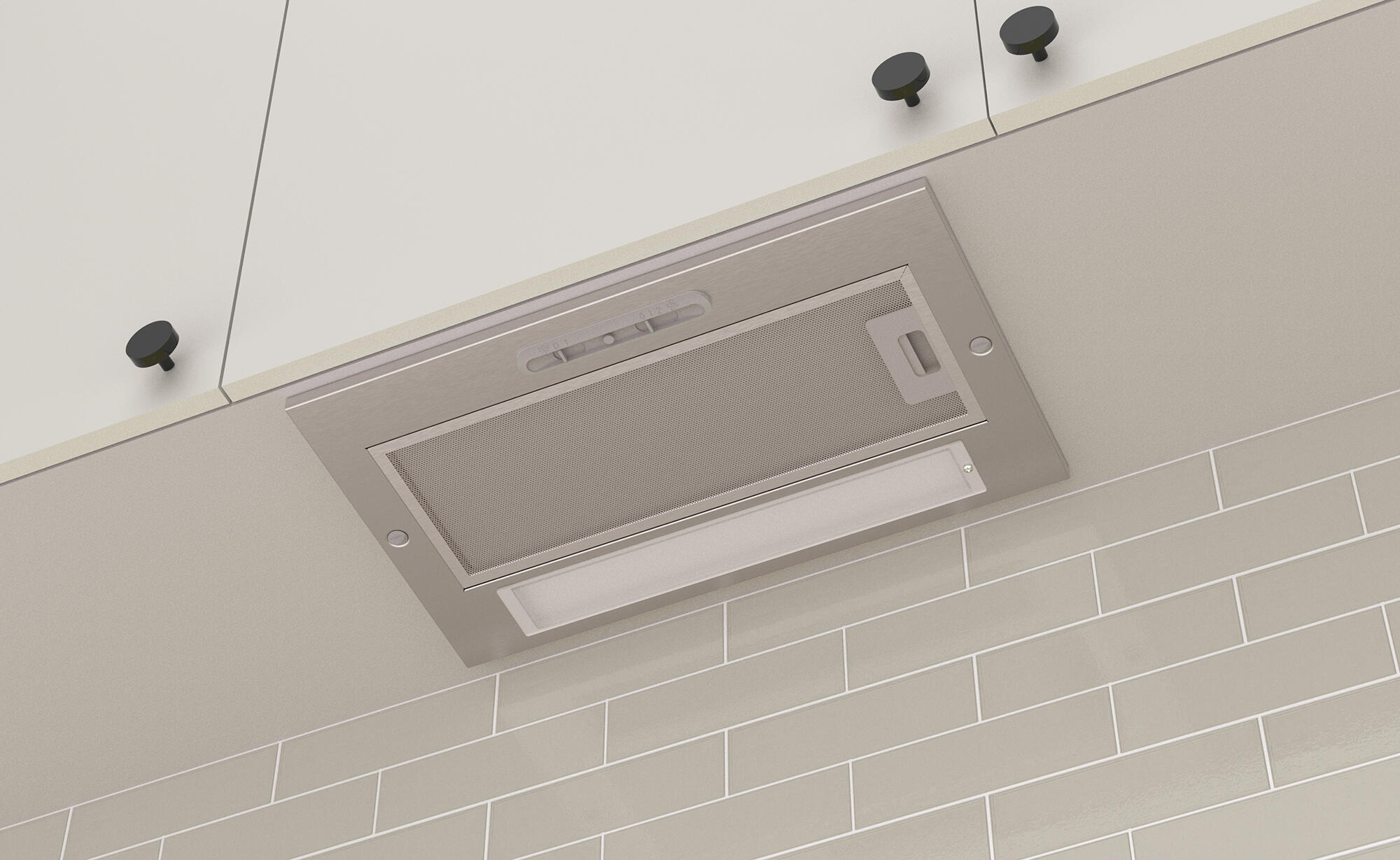 Grupo filtrante CATA Campana Extractora Encastrable con 2 velocidades 51 cm 390 m/h inox clase C - 5