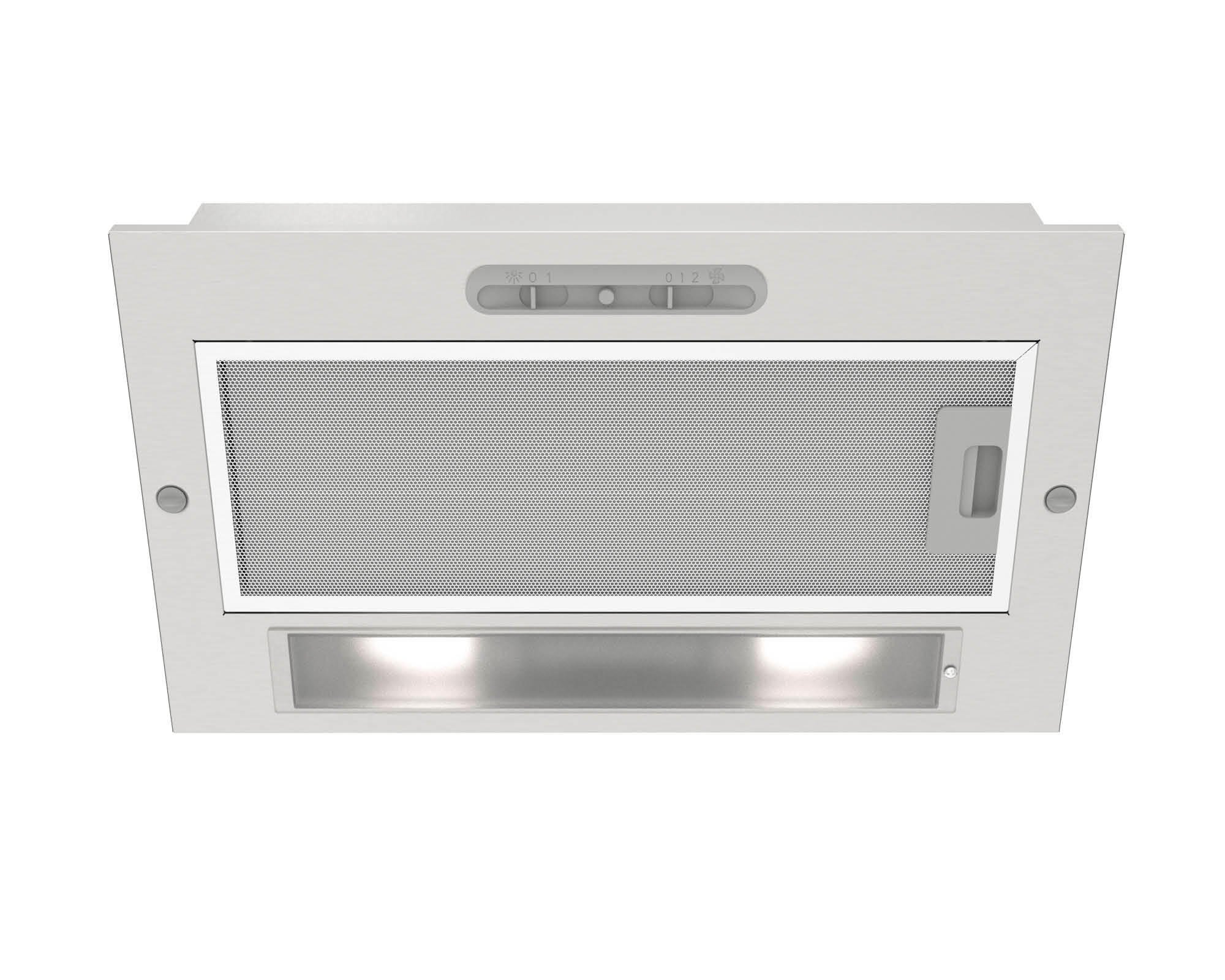 Grupo filtrante CATA Campana Extractora Encastrable con 2 velocidades 51 cm 390 m/h inox clase C - 2