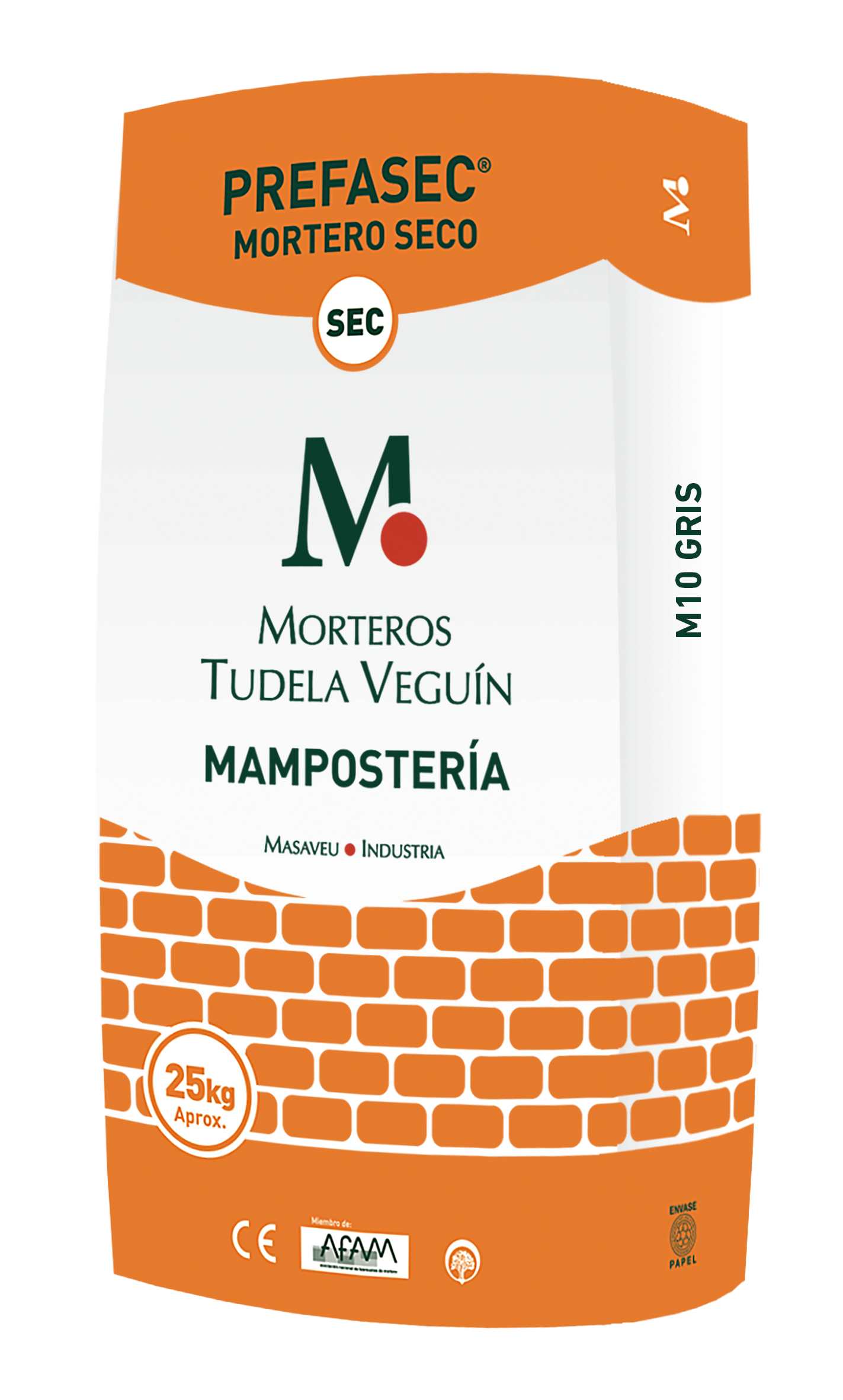MORTERO SECO M-10 TUDELA 25 KG - 2