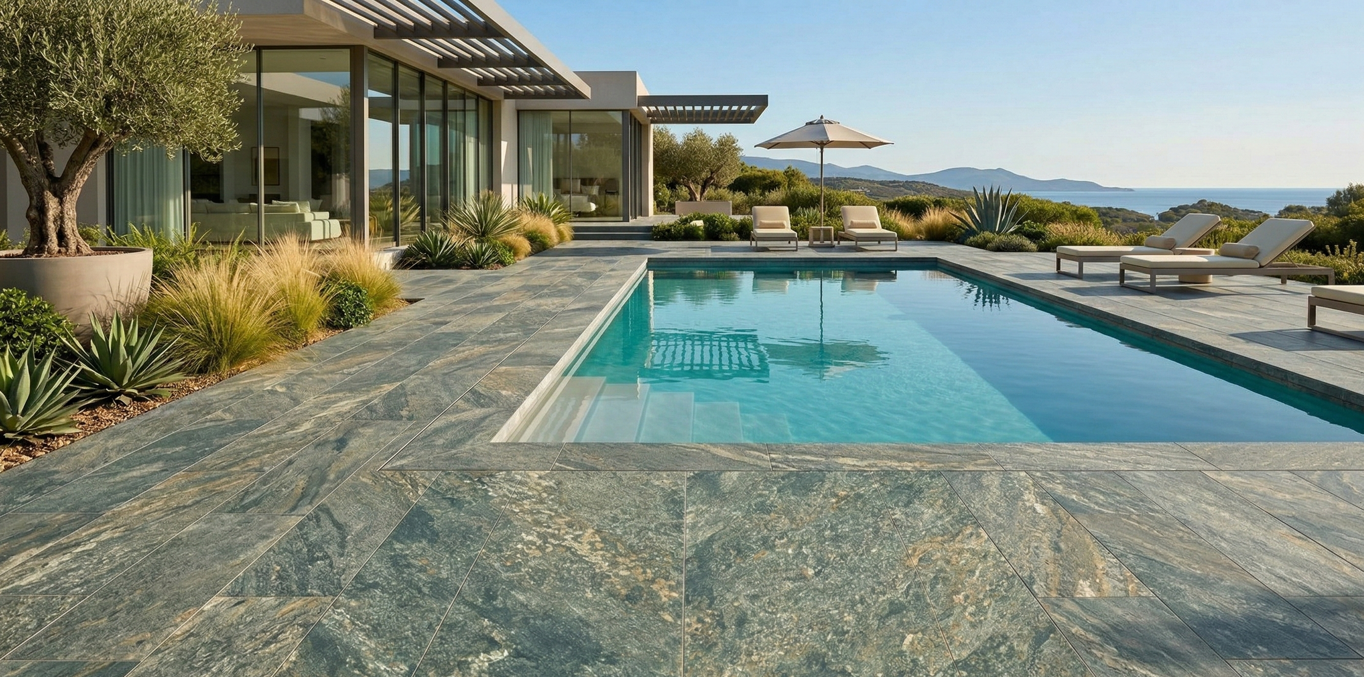 PAVIMENTO/PISCINA KARMA SAGE ANTIDERRAPANTE 30,3X61,3CM - 2